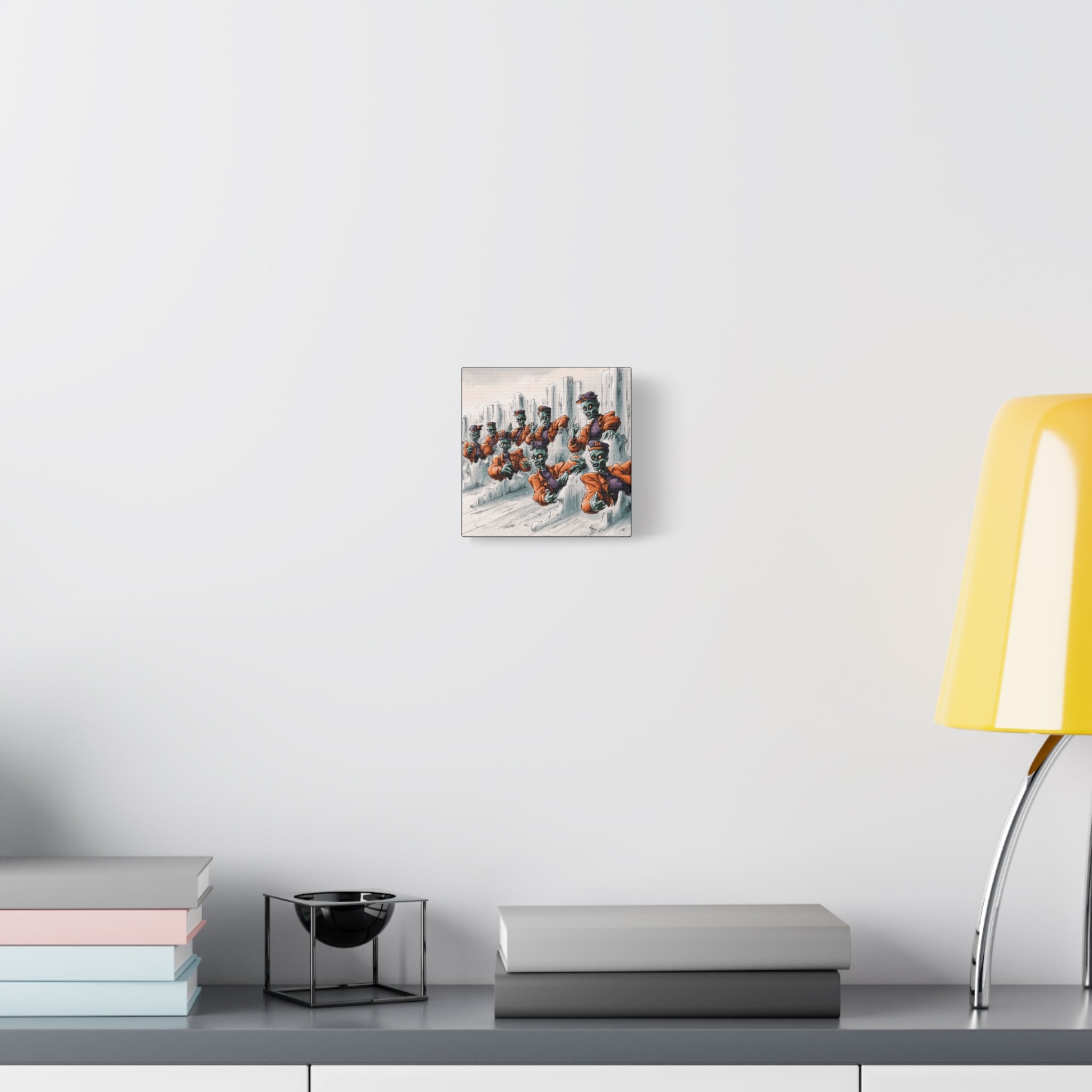 Zombie Chorus Matte Canvas Wall Art