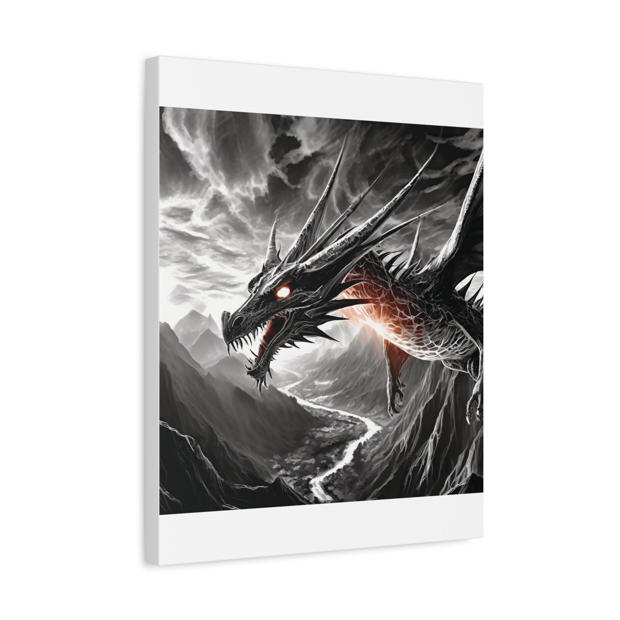Dragon Art Canvas Print