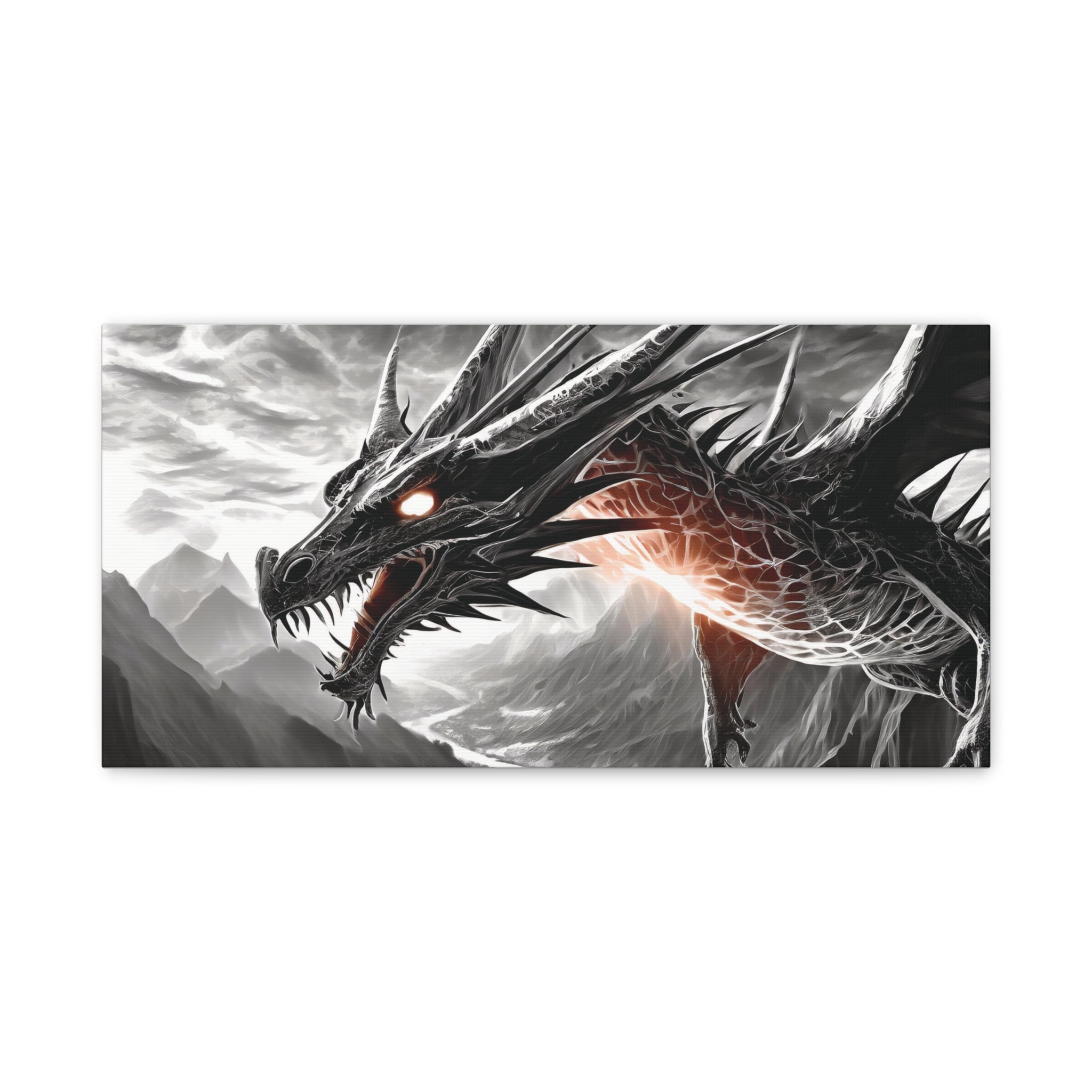 Dragon Art Canvas Print