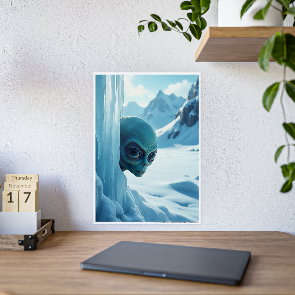 Glossy Alien Poster