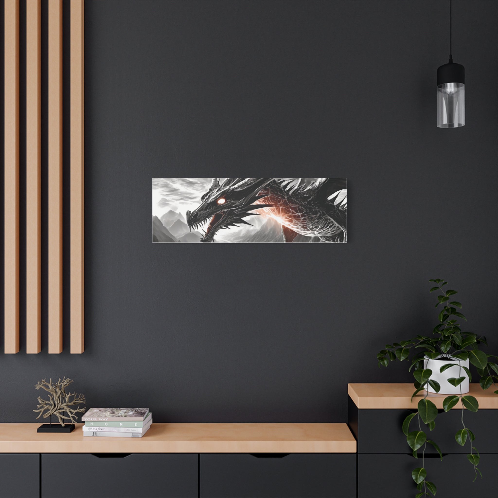 Dragon Art Canvas Print