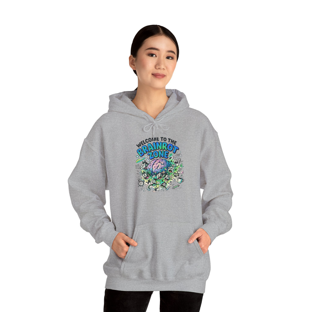 Brainrot Zone Unisex Heavy Blend™ Hooded Sweatshirt