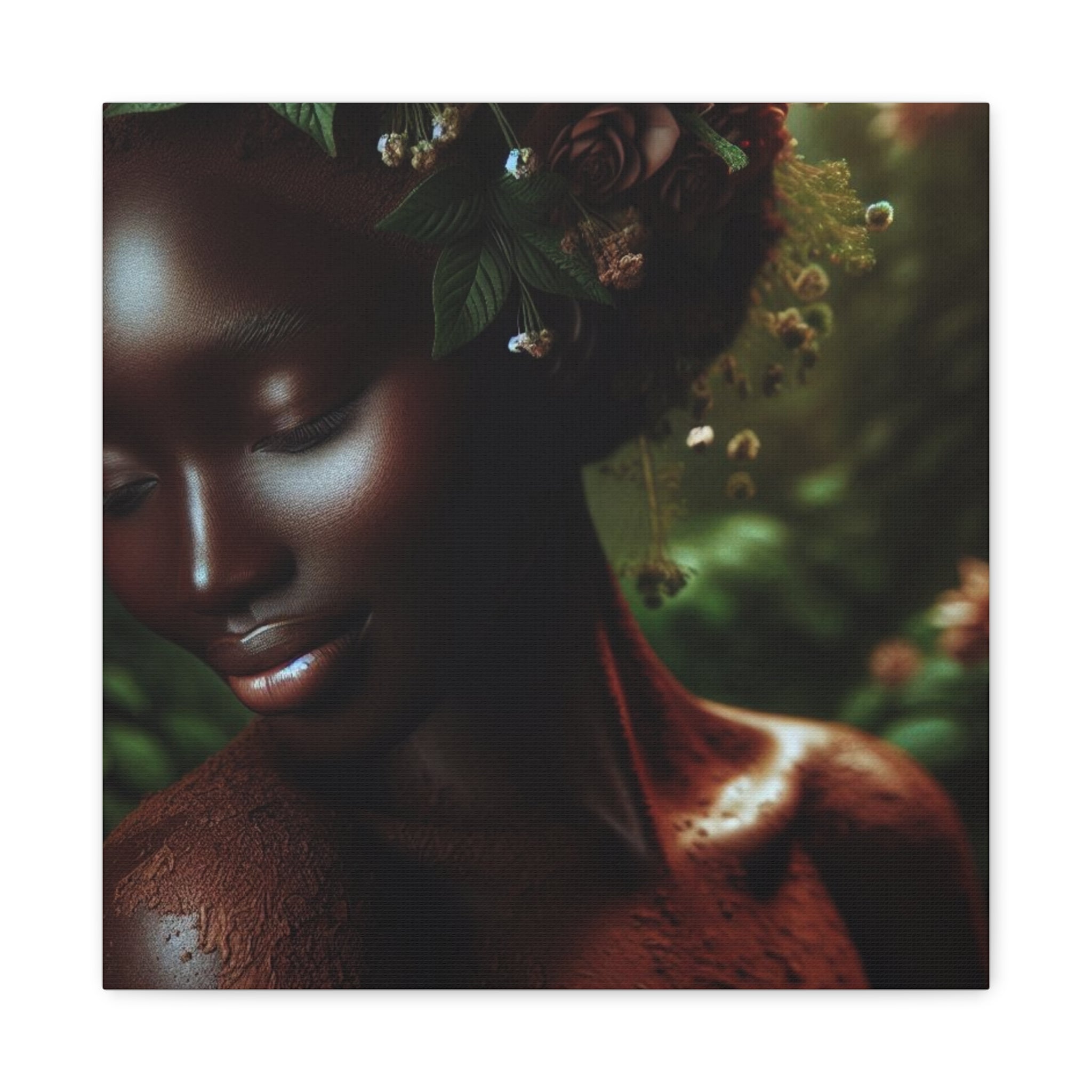 Elegant Mother Nature Canvas Art Print