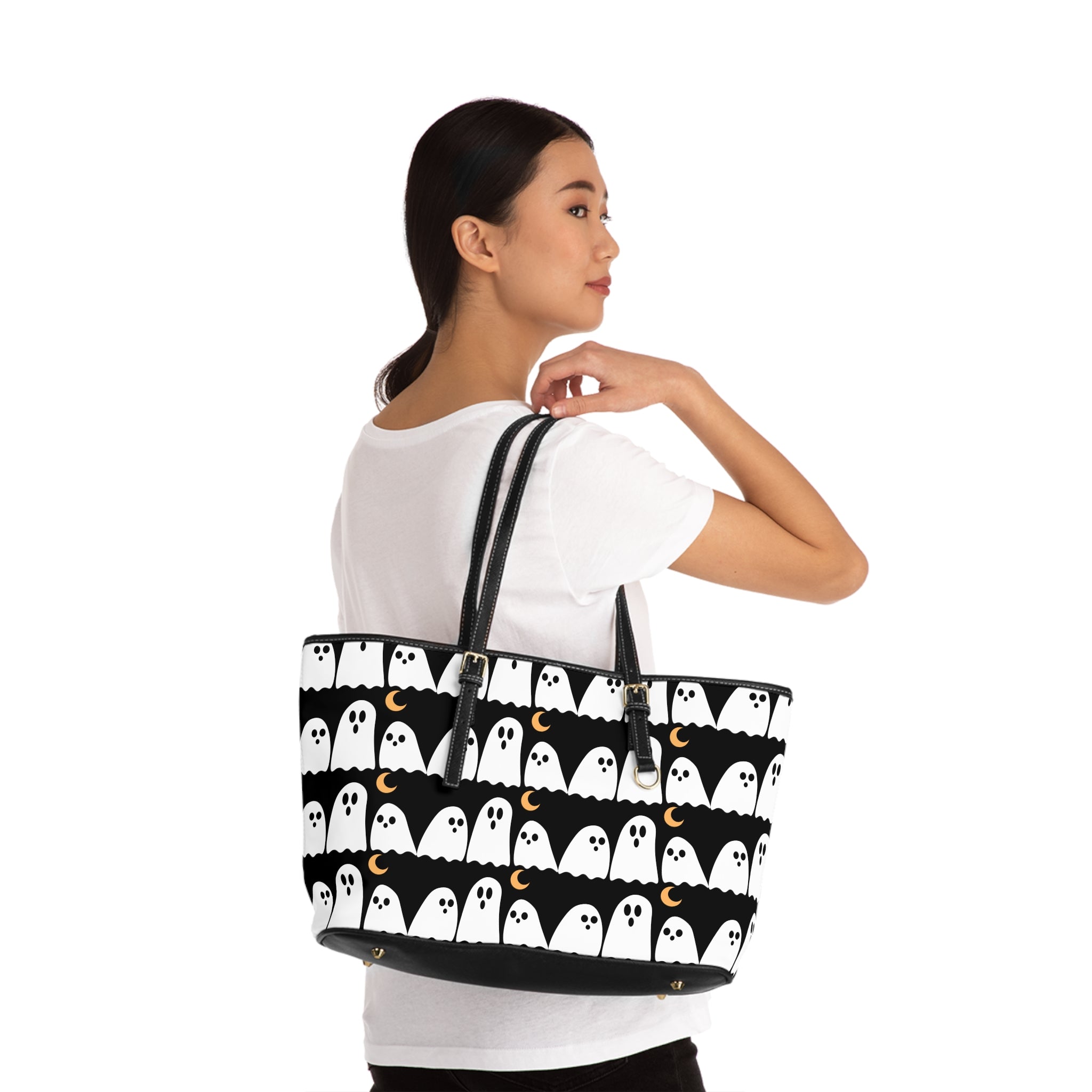 VYBZ Shoulder Bag - Exclusive Ghost Design Spooky Season Cute