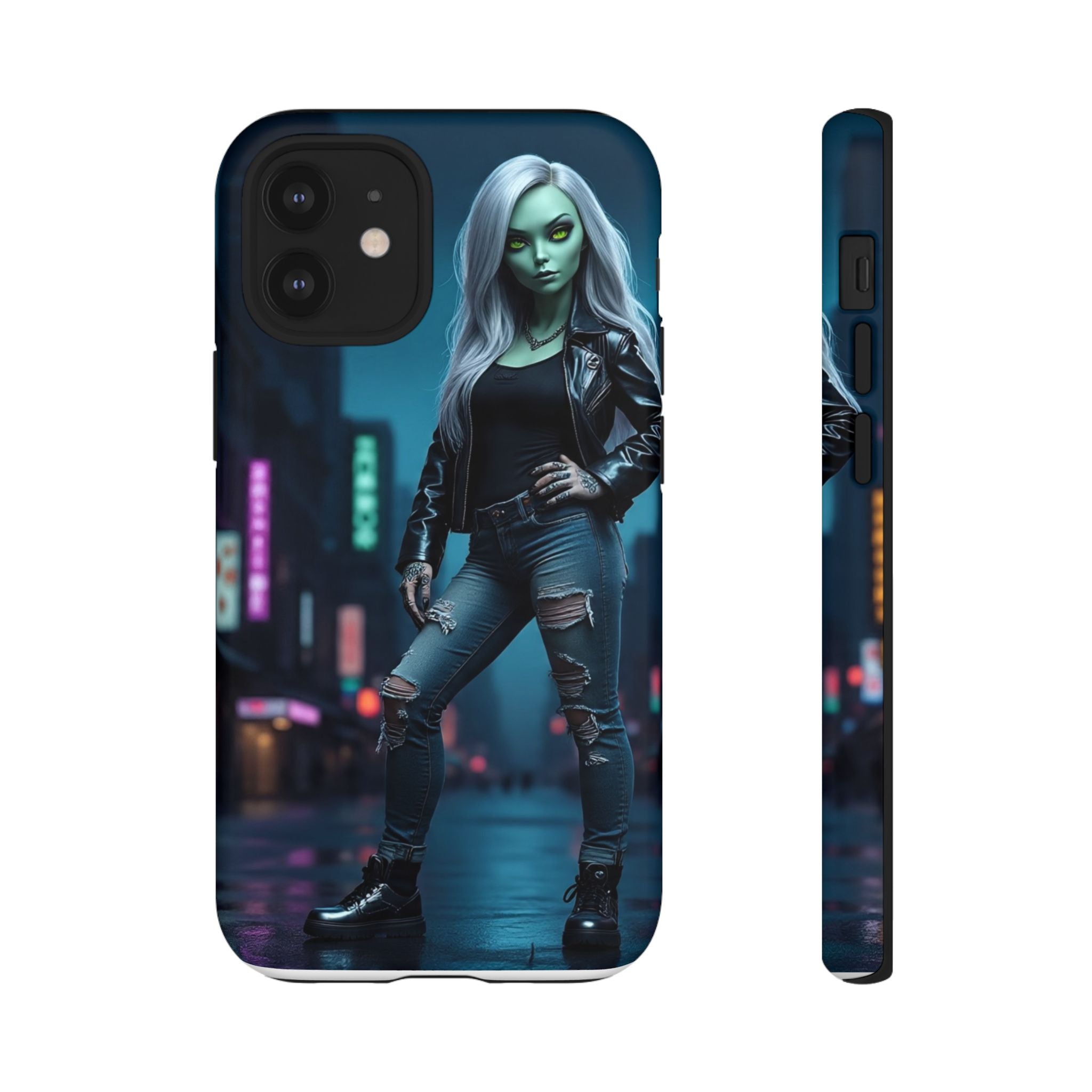 Alien Chic Tough Phone Case