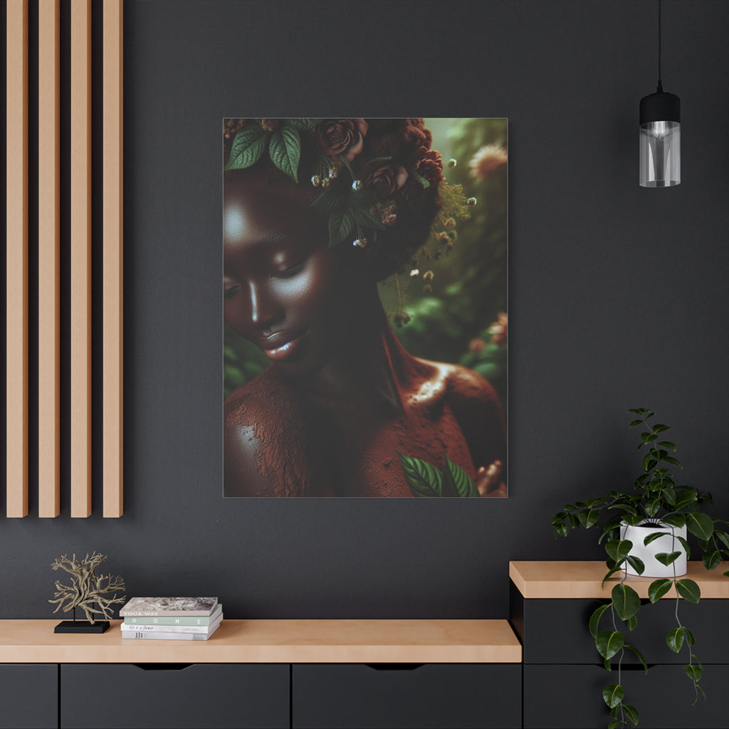 Elegant Mother Nature Canvas Art Print