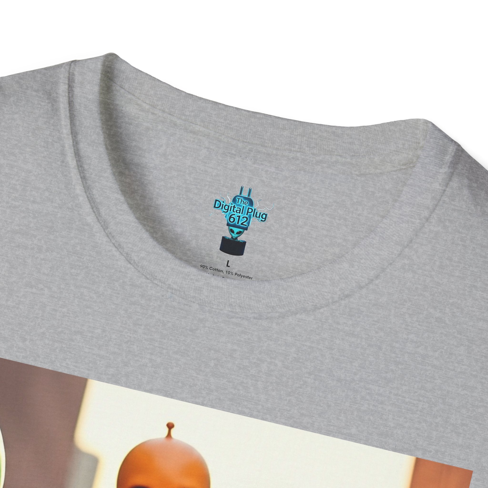 VYBZ Alien Skateboarder Unisex T-Shirt, Cool Graphic Tee for Skaters, Fun Summer Wear, Unique Gift for Kids and Teens, Vibrant Street [...]
