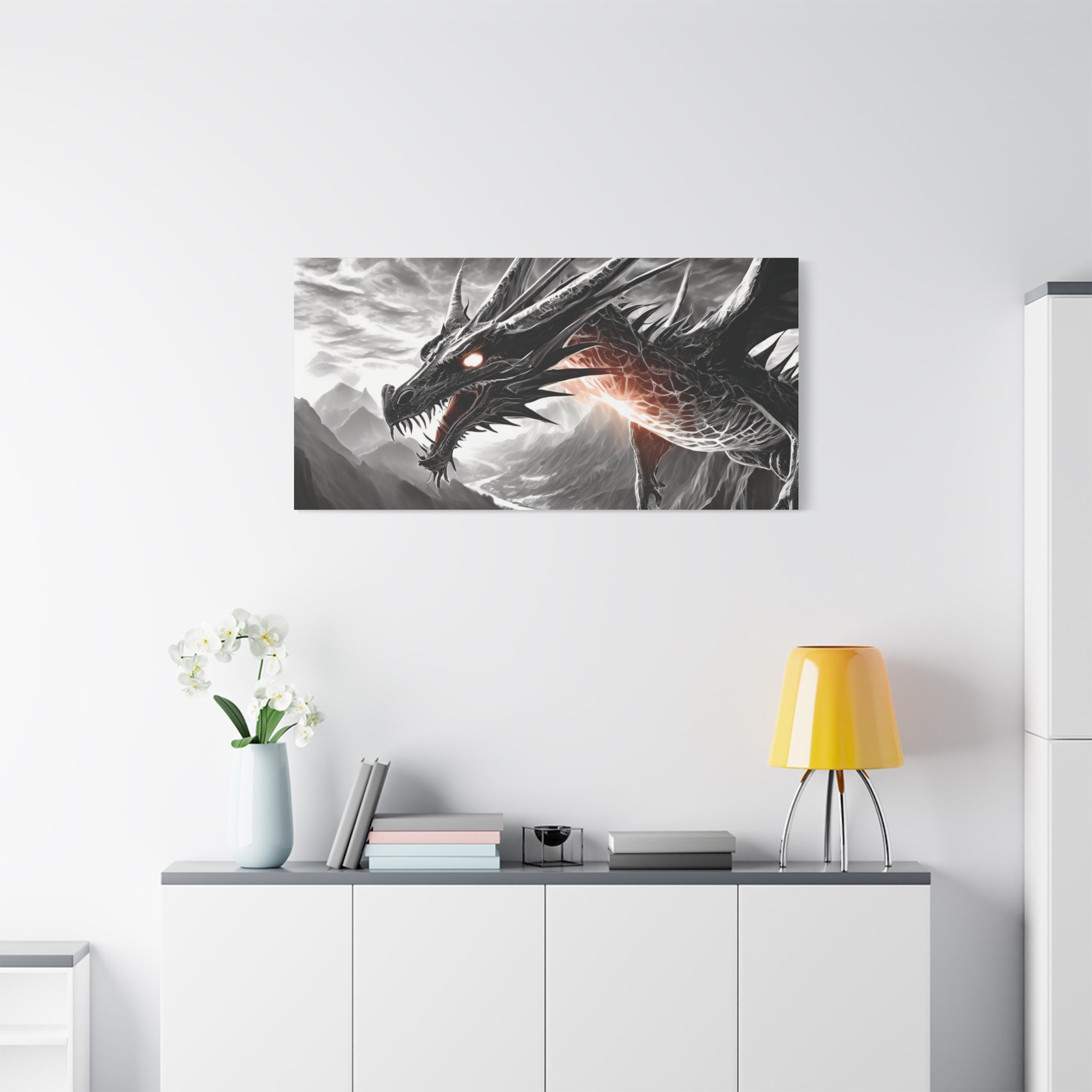 Dragon Art Canvas Print