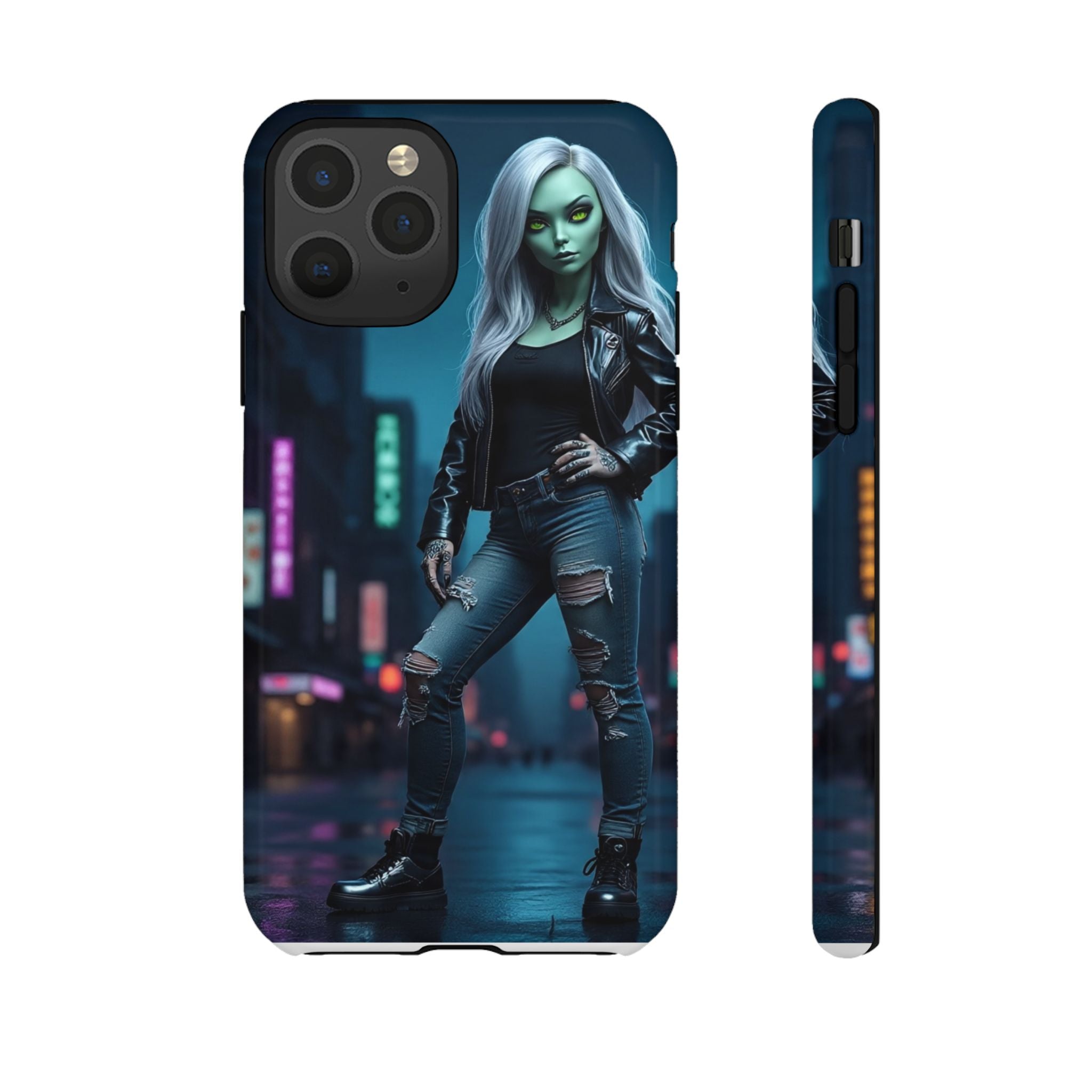 Alien Chic Tough Phone Case