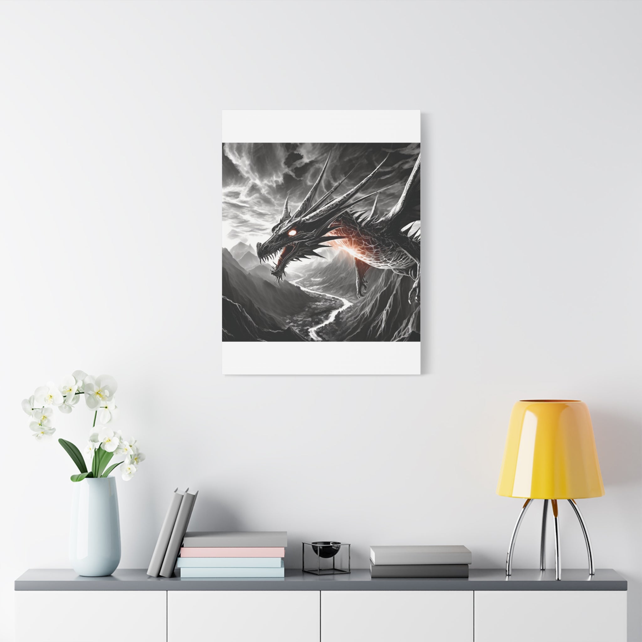 Dragon Art Canvas Print