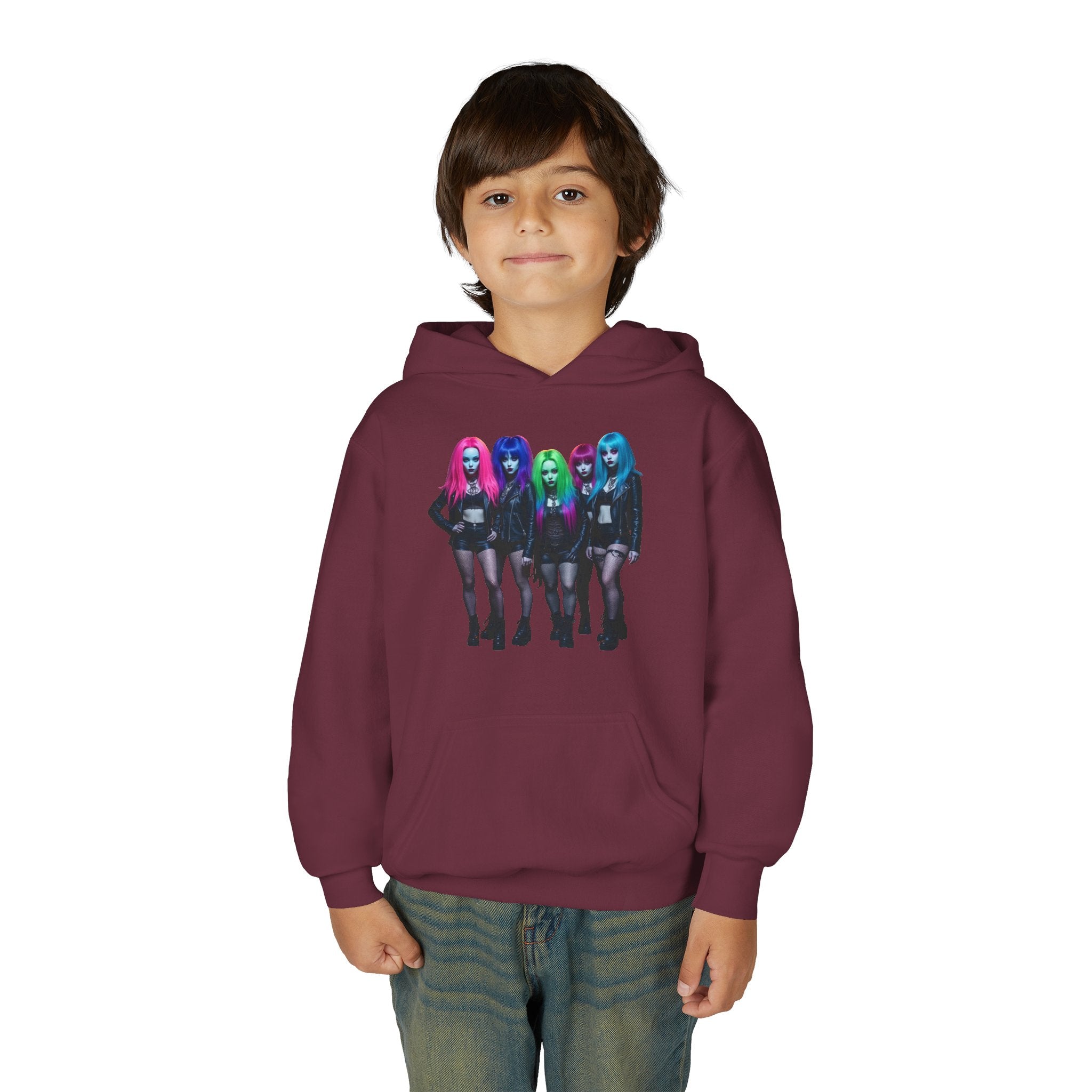 VYBZ Youth Gothic Halloween Hoodie - Exclusive Design