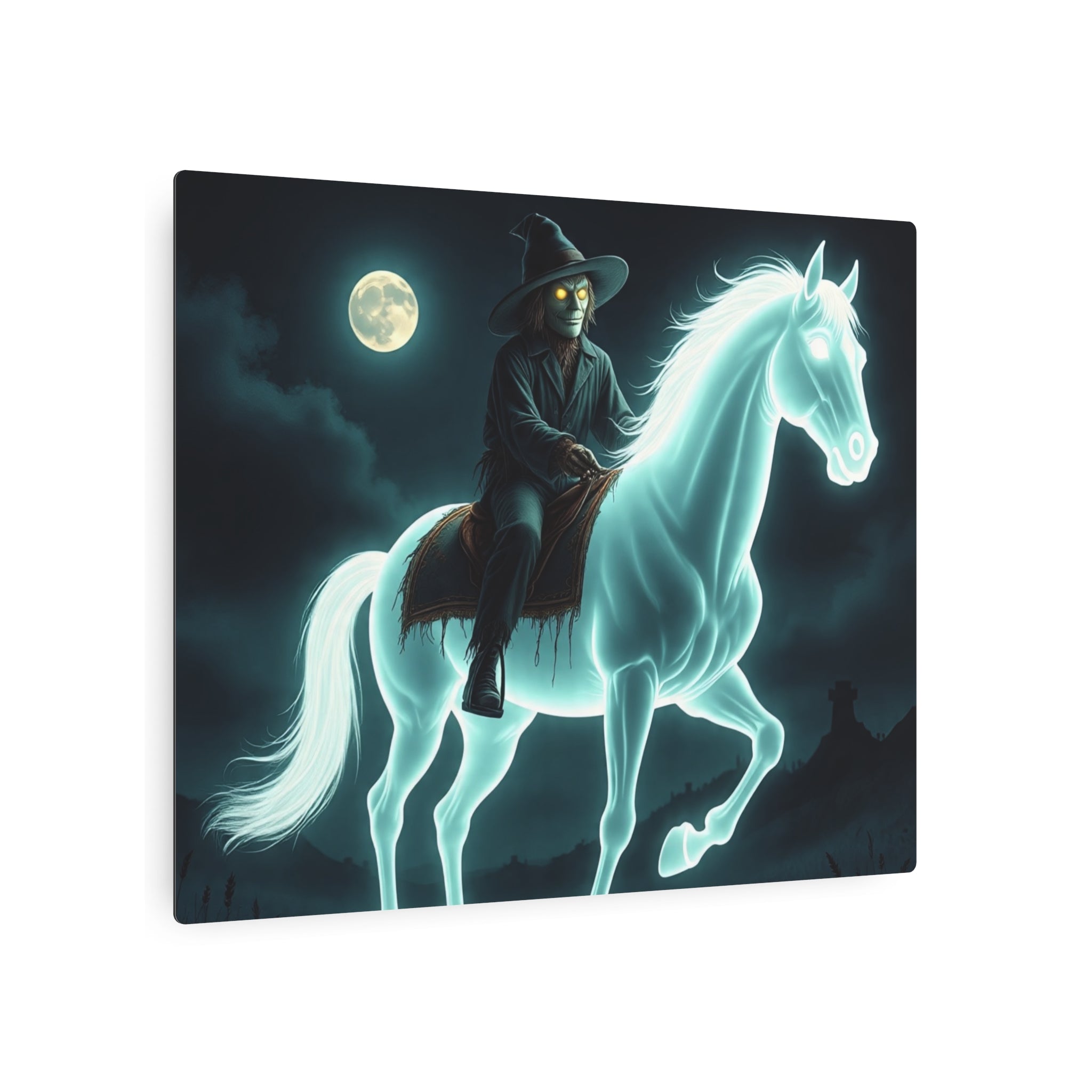 Metal Art Sign - Haunting Magical Halloween Spooky Exclusive Design