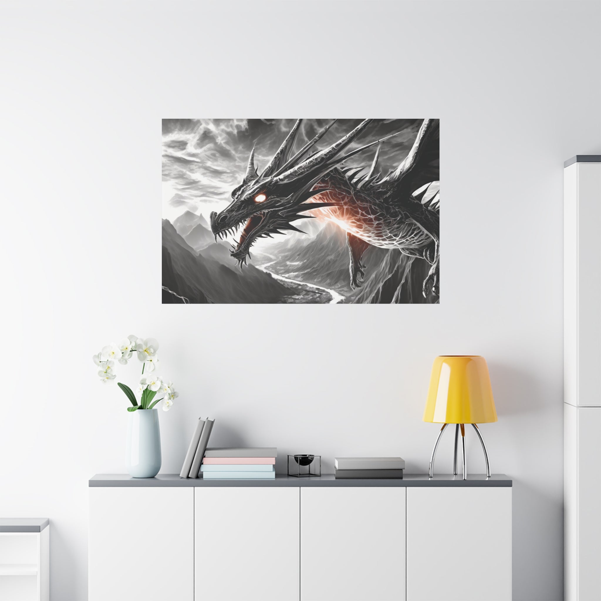 Dragon Art Canvas Print