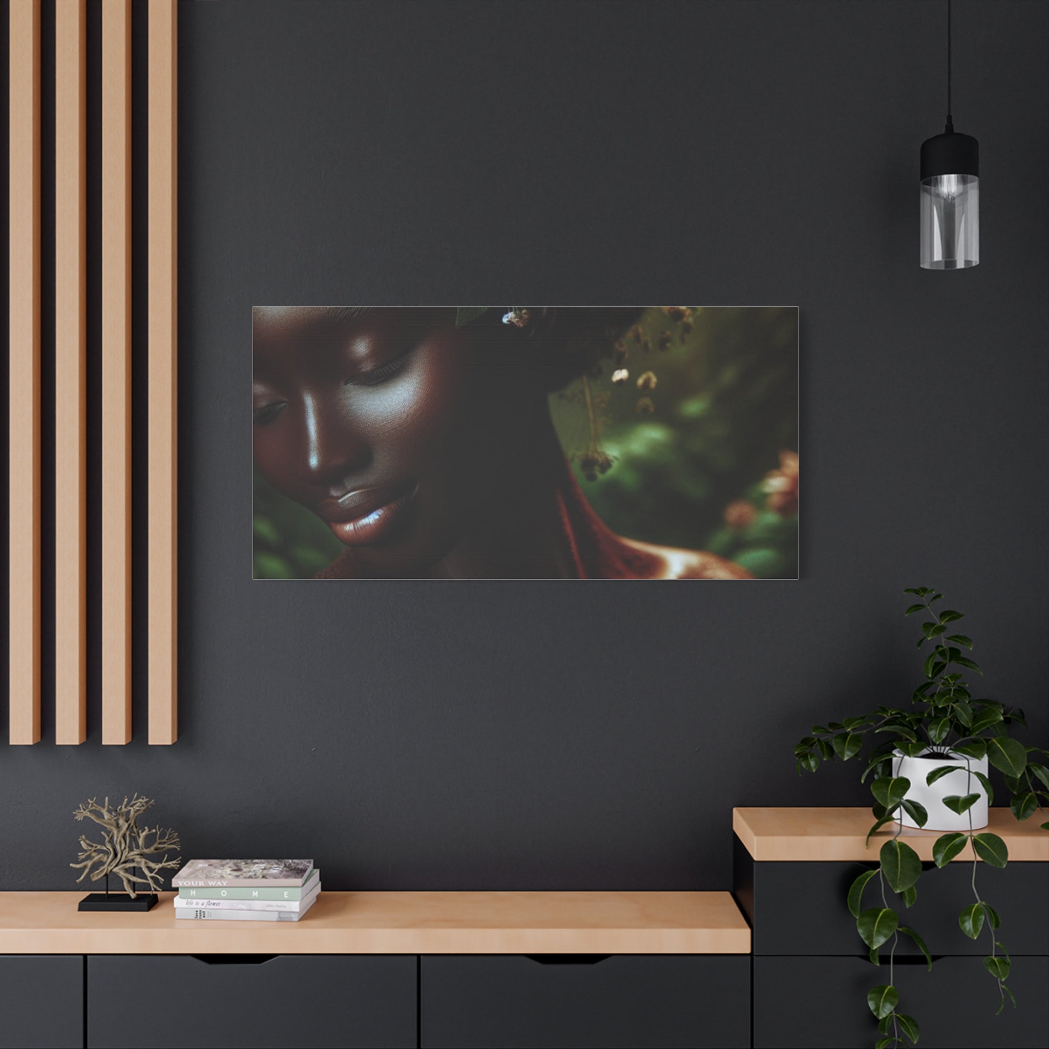 Elegant Mother Nature Canvas Art Print