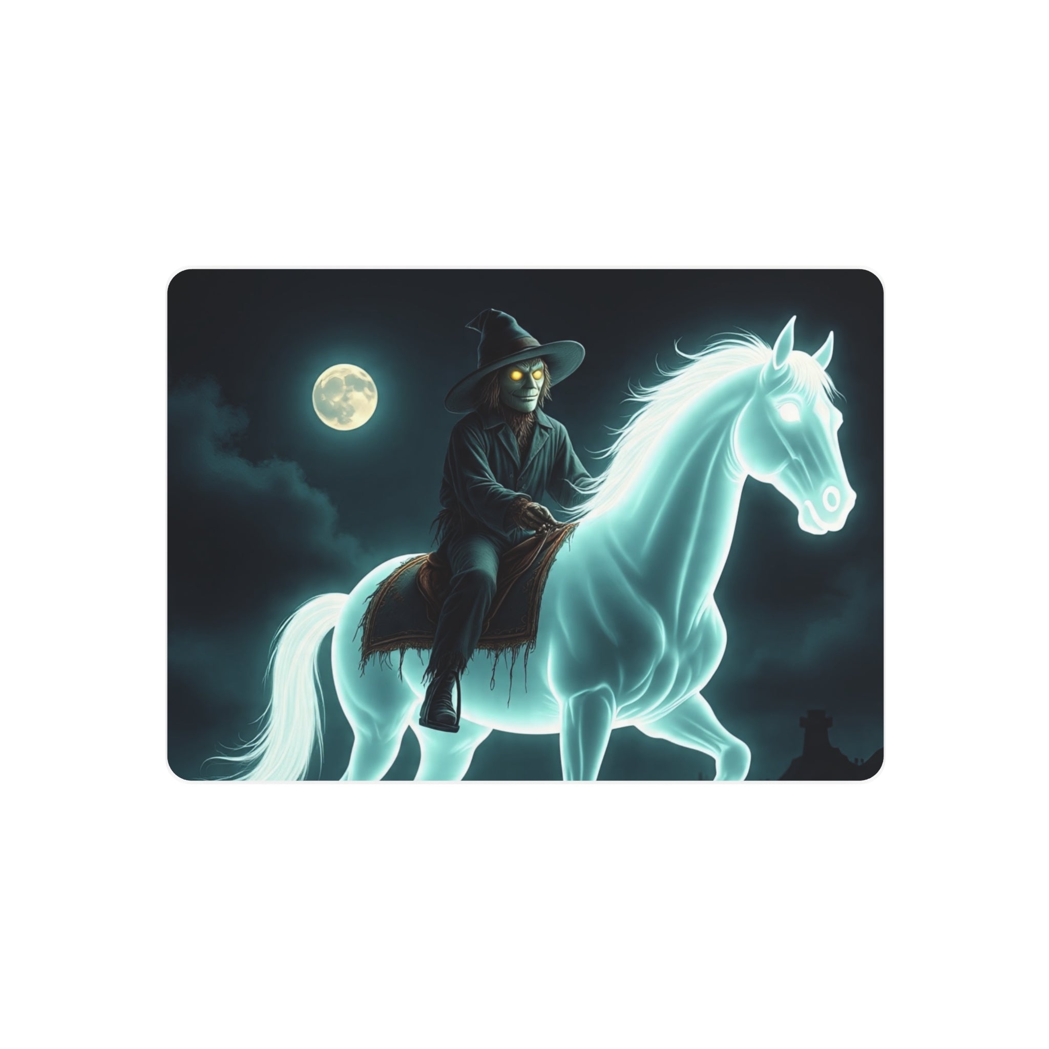 Metal Art Sign - Haunting Magical Halloween Spooky Exclusive Design