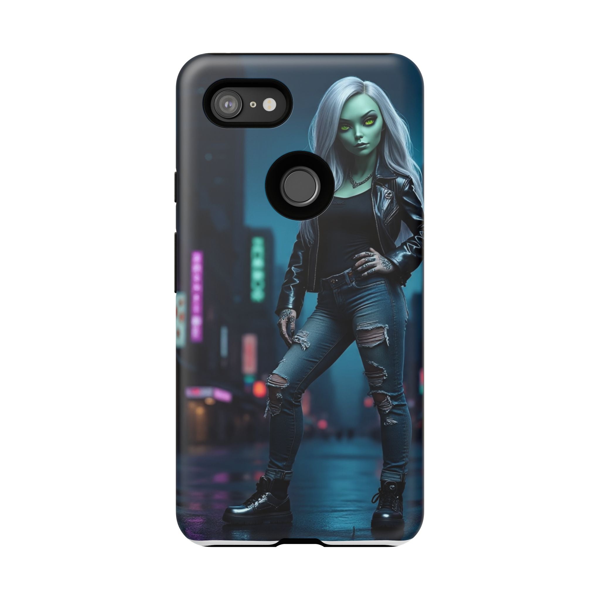 Alien Chic Tough Phone Case