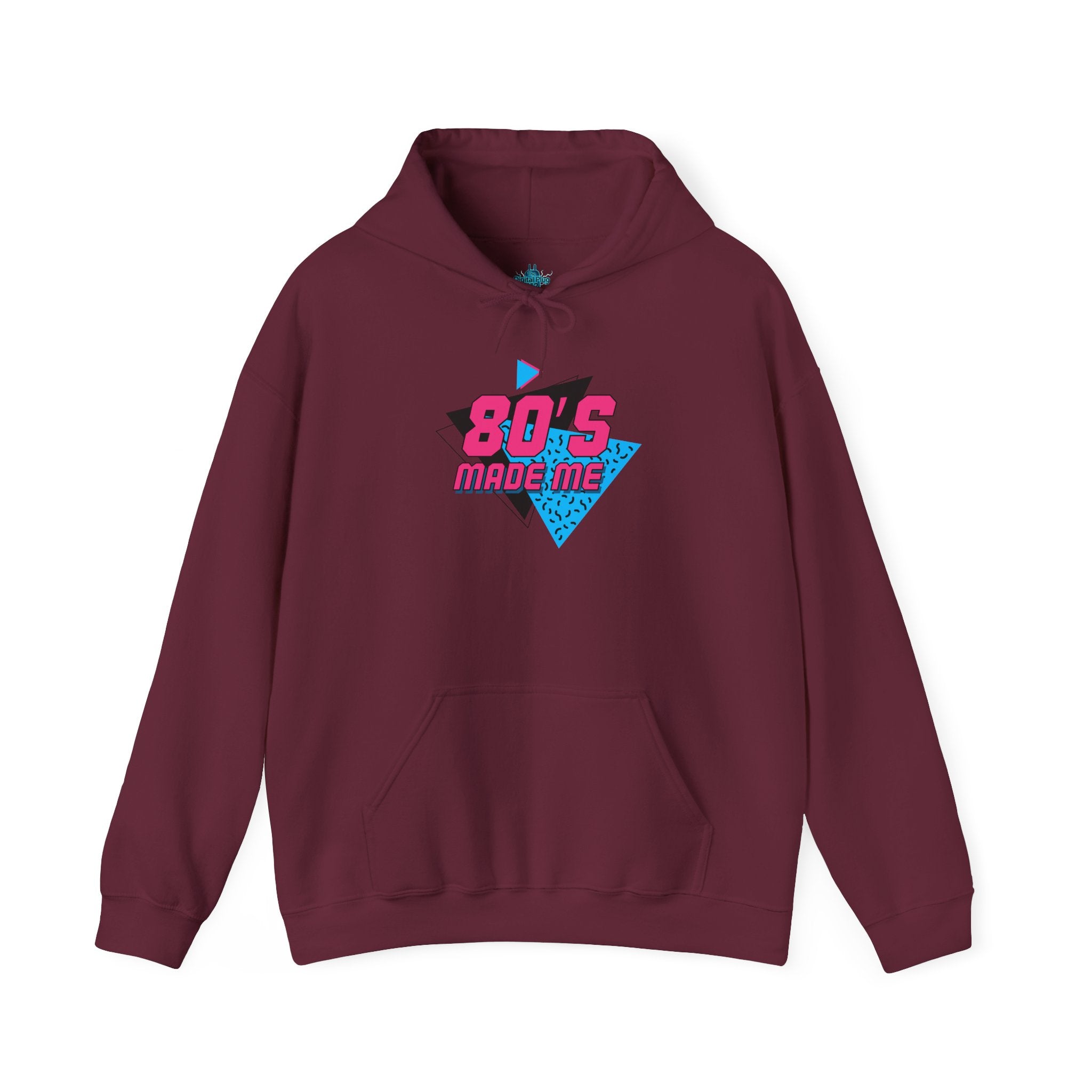 VYBZ 80s Born Unisex Hoodie - Colorful & Fun Retro Sweatshirt