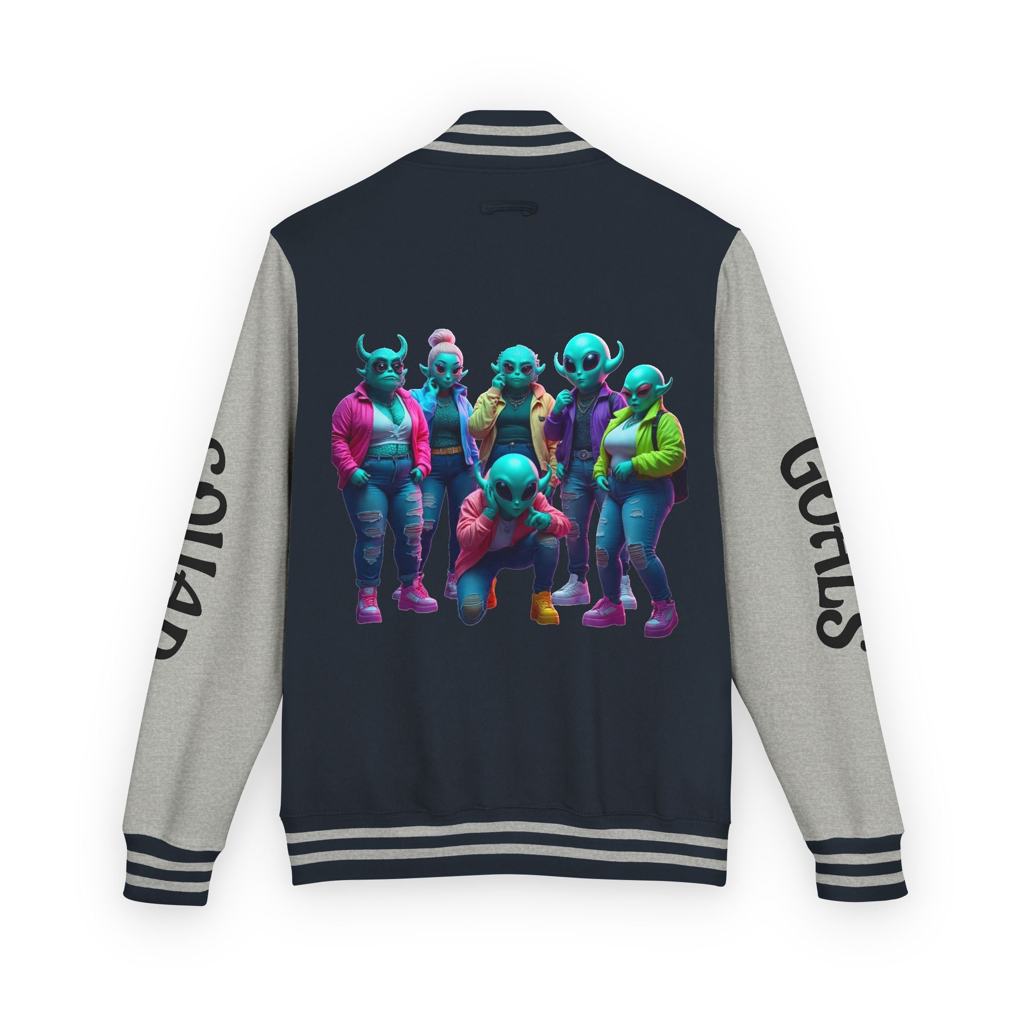 VYBZ "Locked In Goals" Heavyweight Letterman Jacket