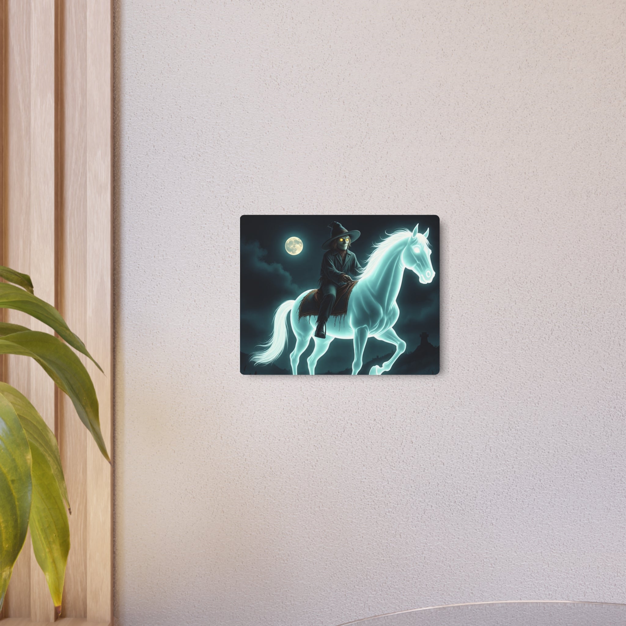 Metal Art Sign - Haunting Magical Halloween Spooky Exclusive Design
