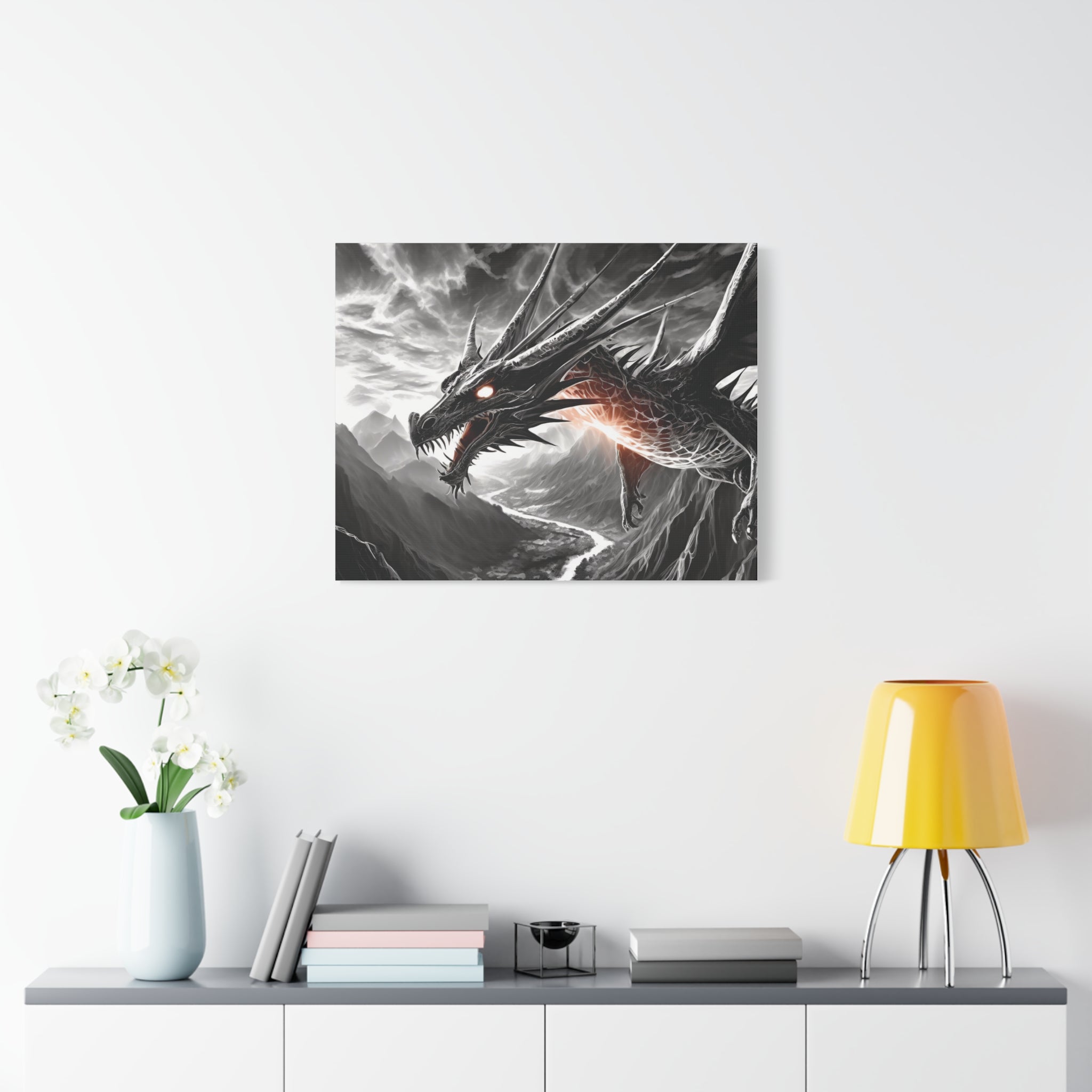 Dragon Art Canvas Print
