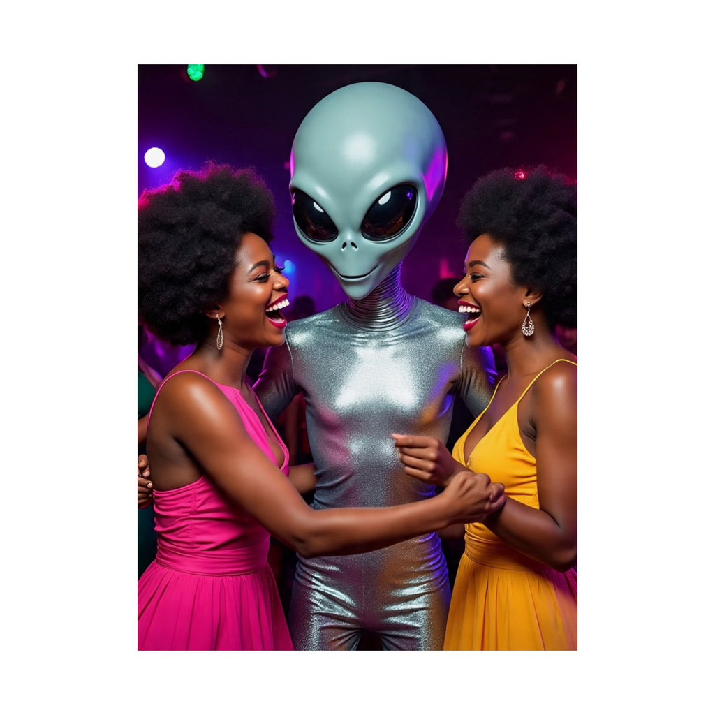 Alien Vertical Poster - Matte Finish