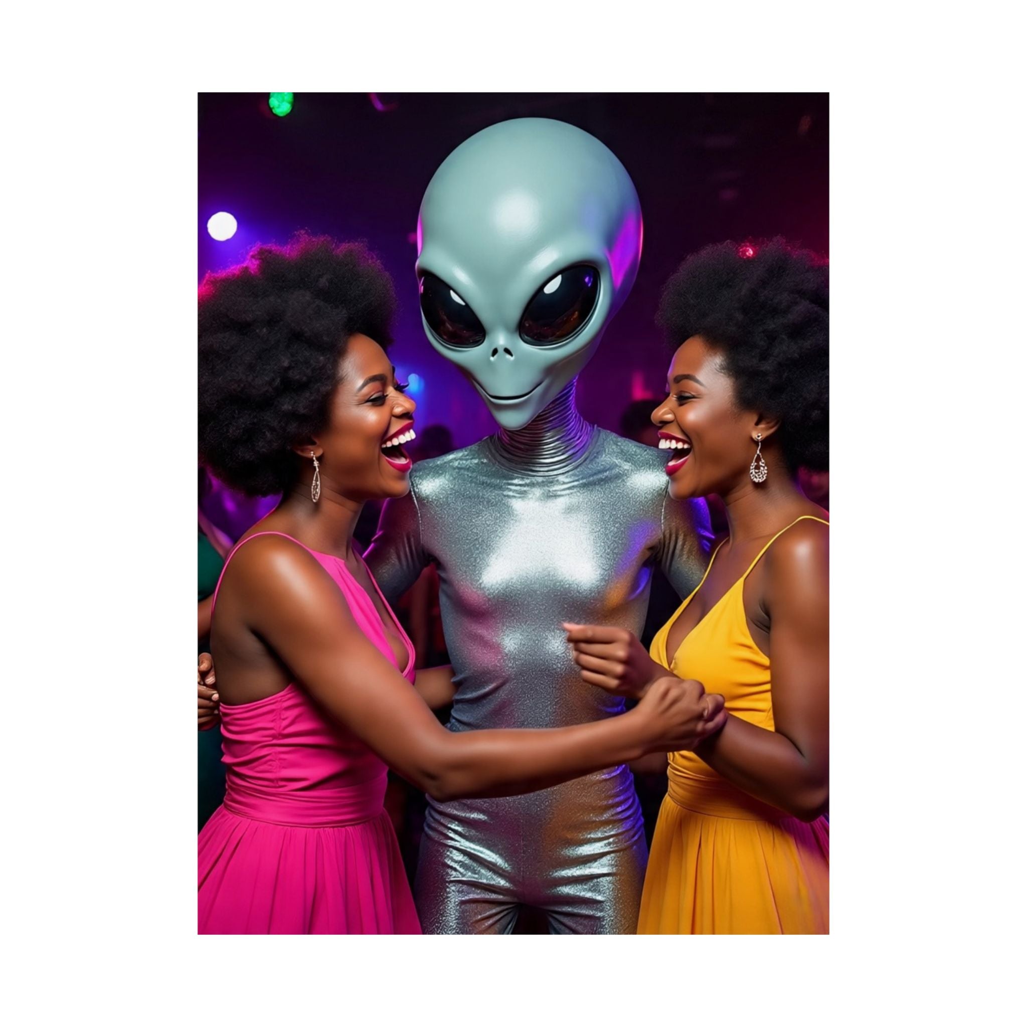Alien Vertical Poster - Matte Finish