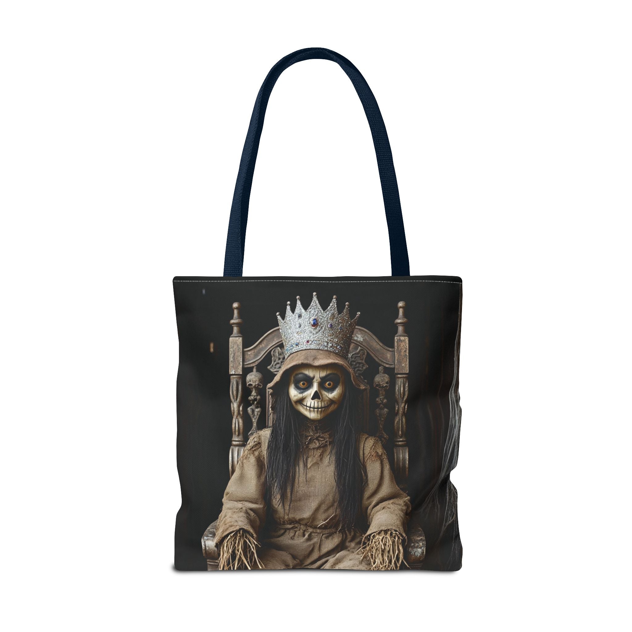 VYBZ Tote Bag - Spooky Skeleton Queen Halloween Design