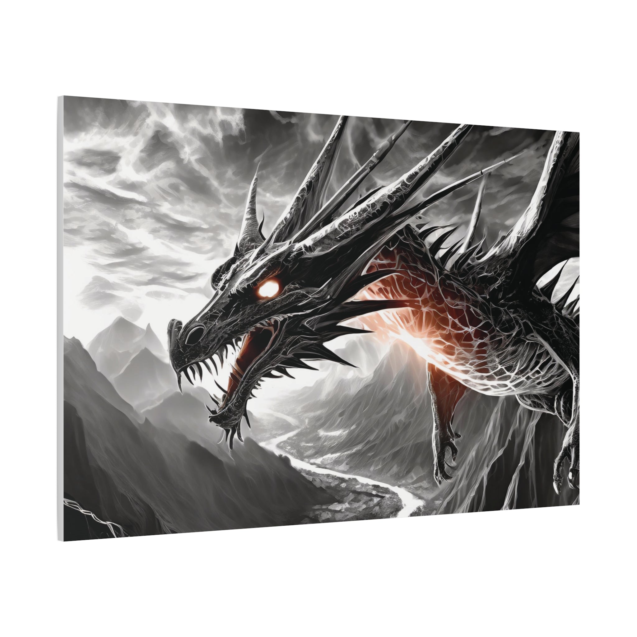 Dragon Art Canvas Print