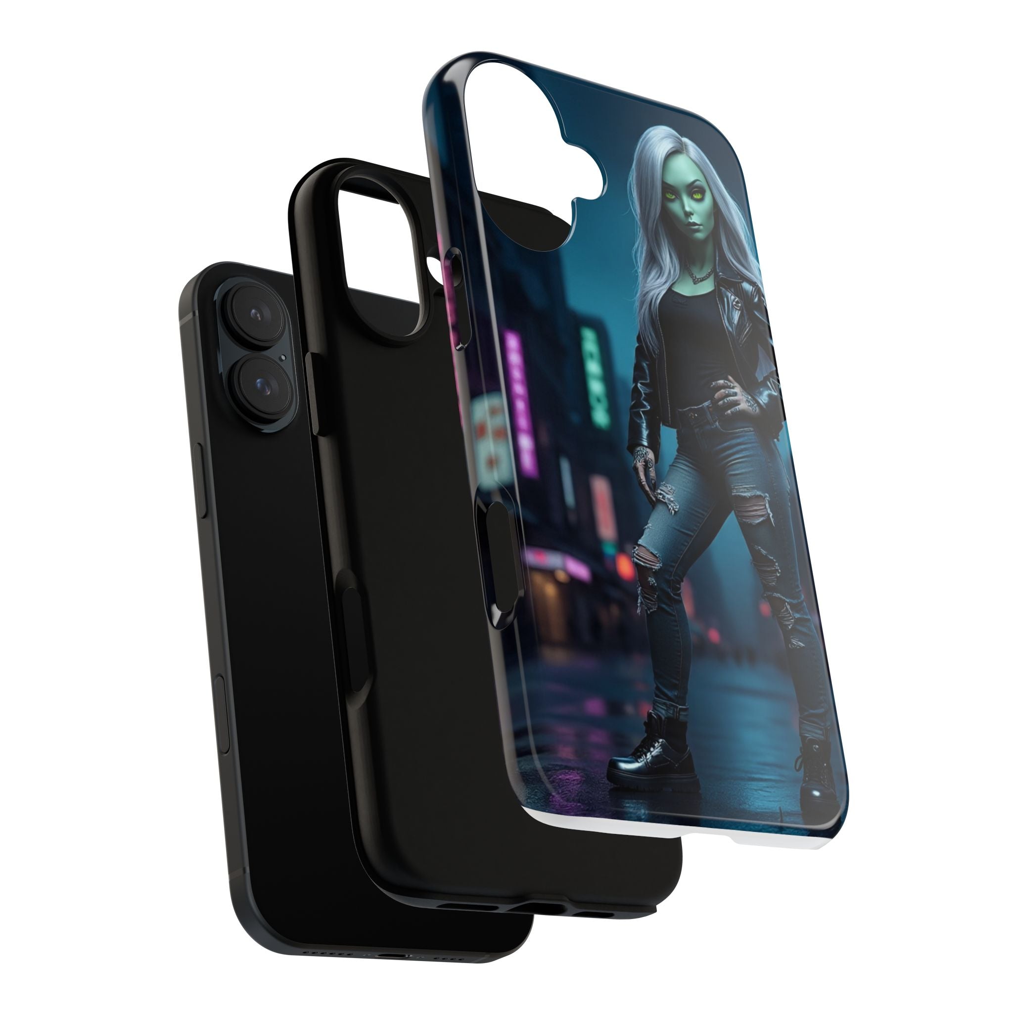 Alien Chic Tough Phone Case