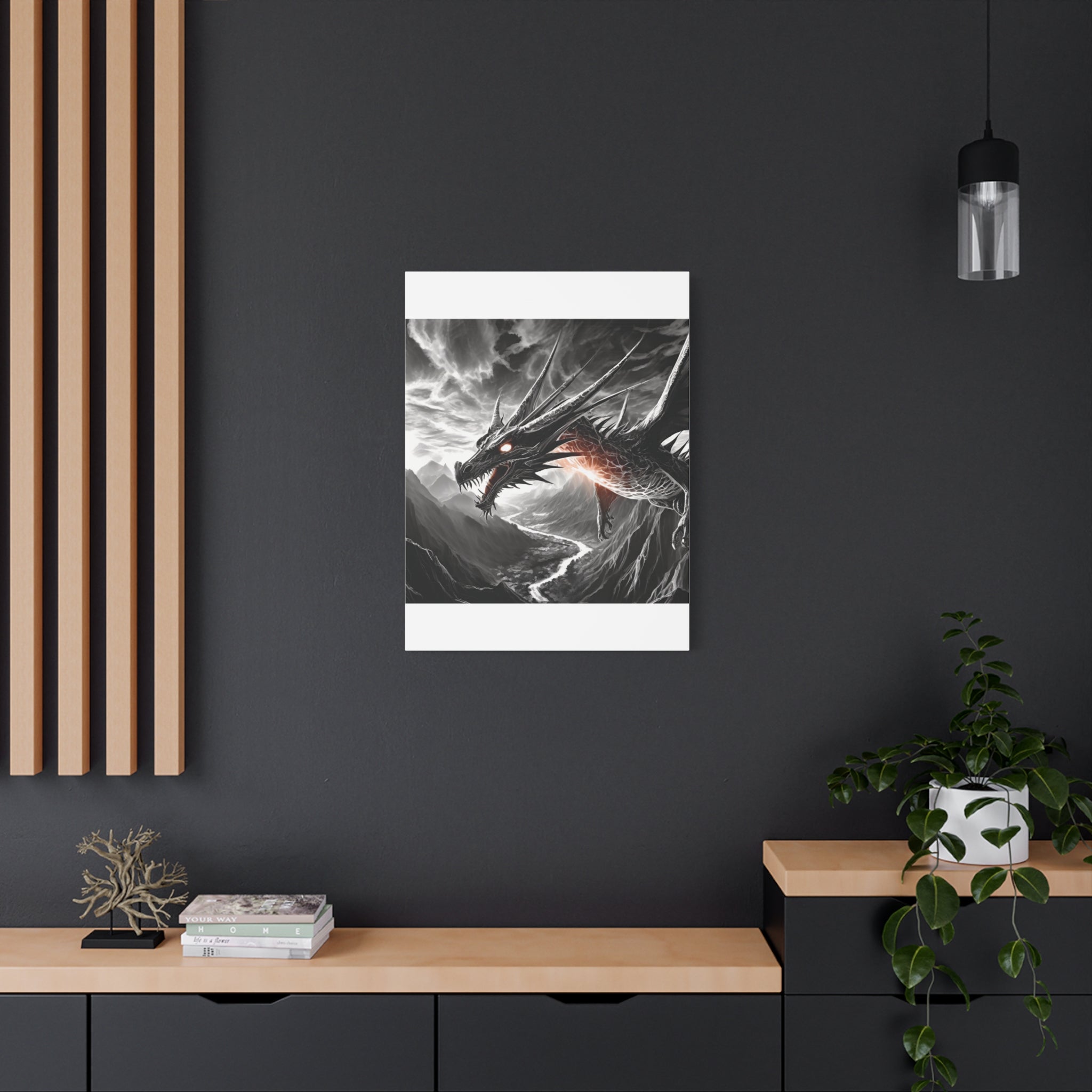 Dragon Art Canvas Print