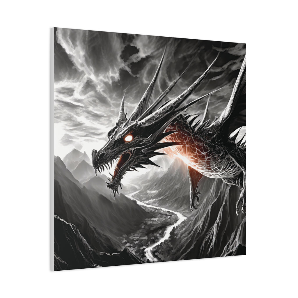Dragon Art Canvas Print