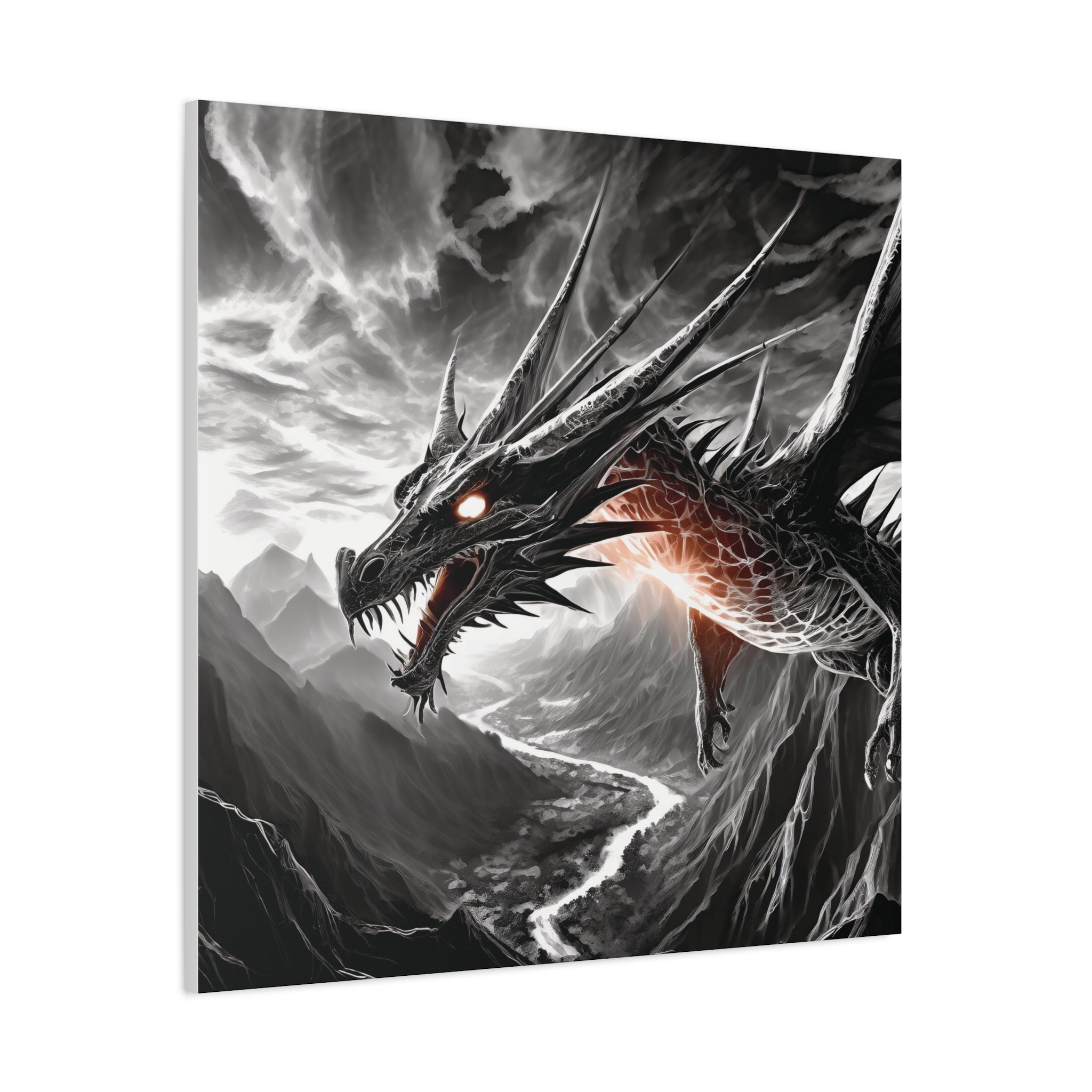 Dragon Art Canvas Print