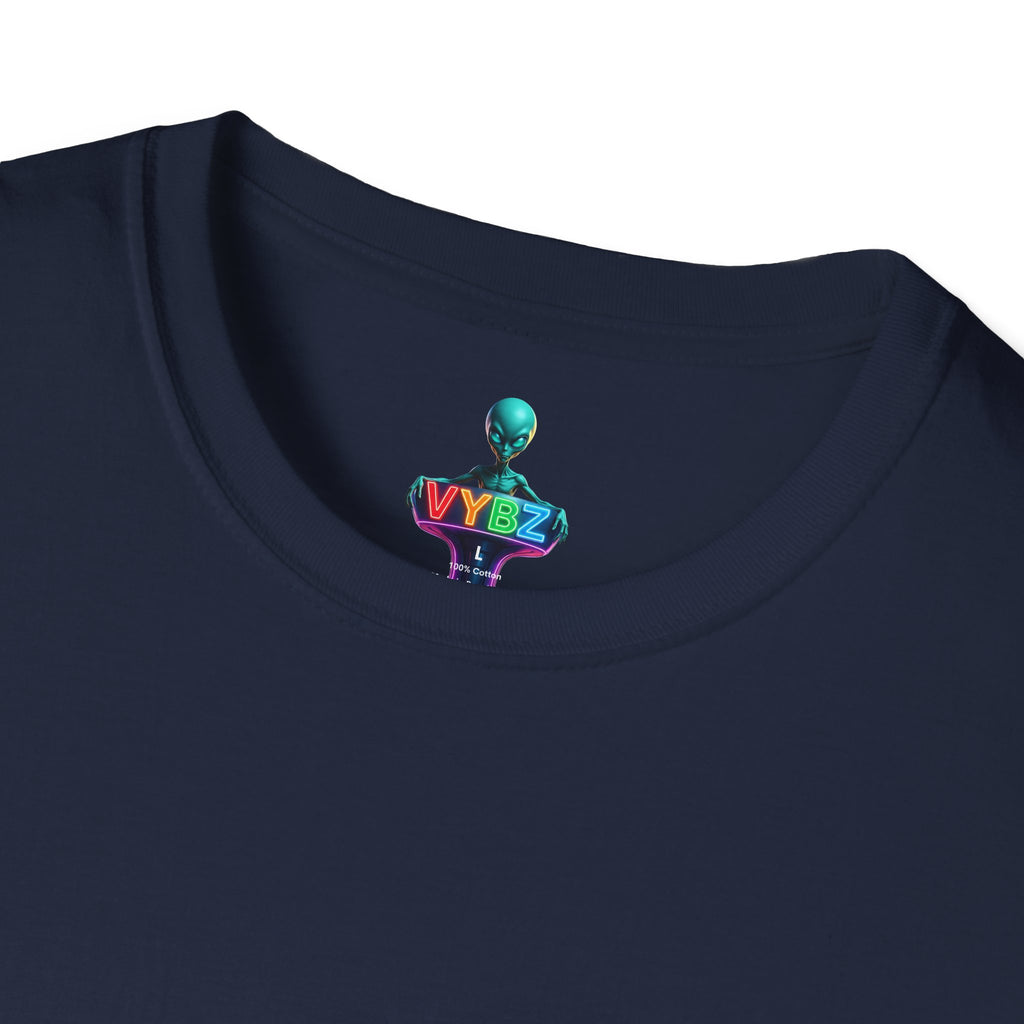 VYBZ Playful Cartoon Retro Skater T-Shirt, Fun Streetwear, Unisex Tee for Kids and Adults, Summer Outfits, Gift for Skateboarding Enthusiasts