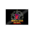 North Star Rebel Gloss Poster — Retro Punk Wall Art