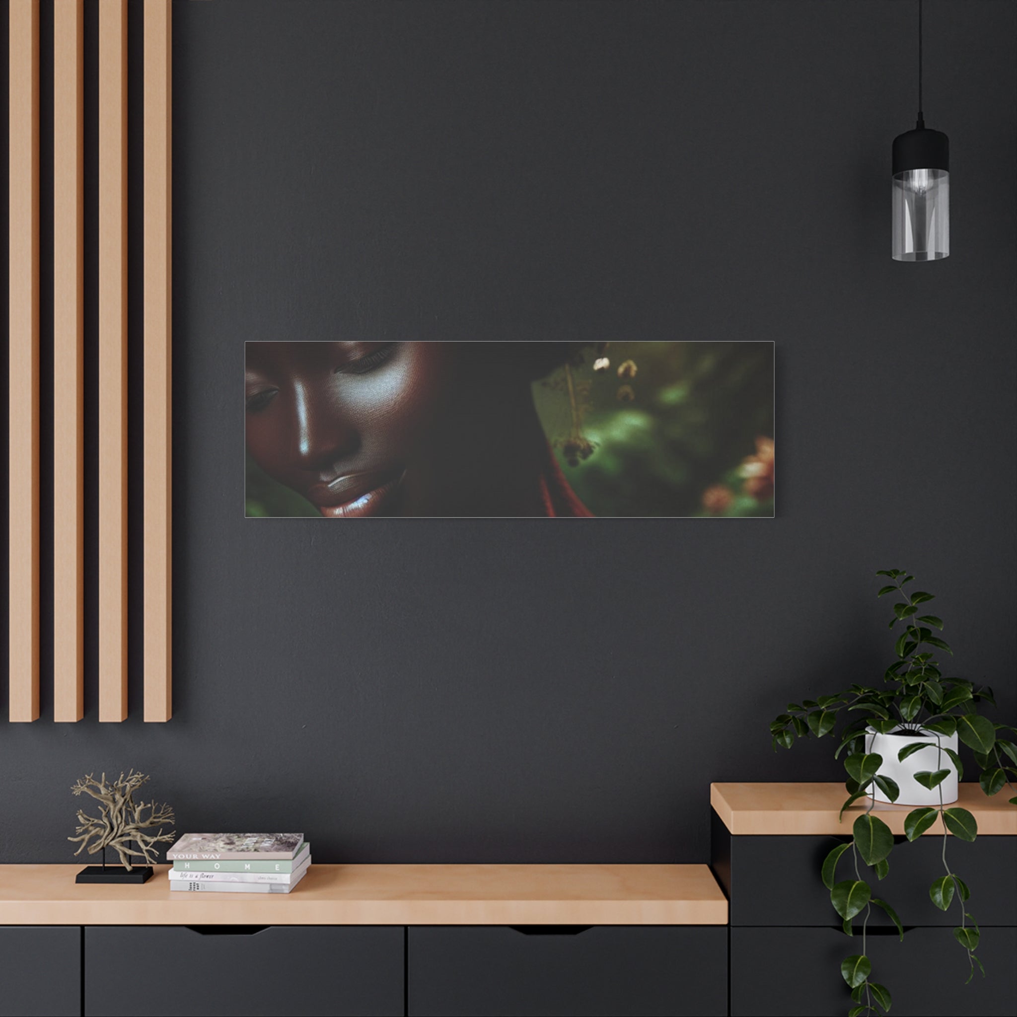 Elegant Mother Nature Canvas Art Print