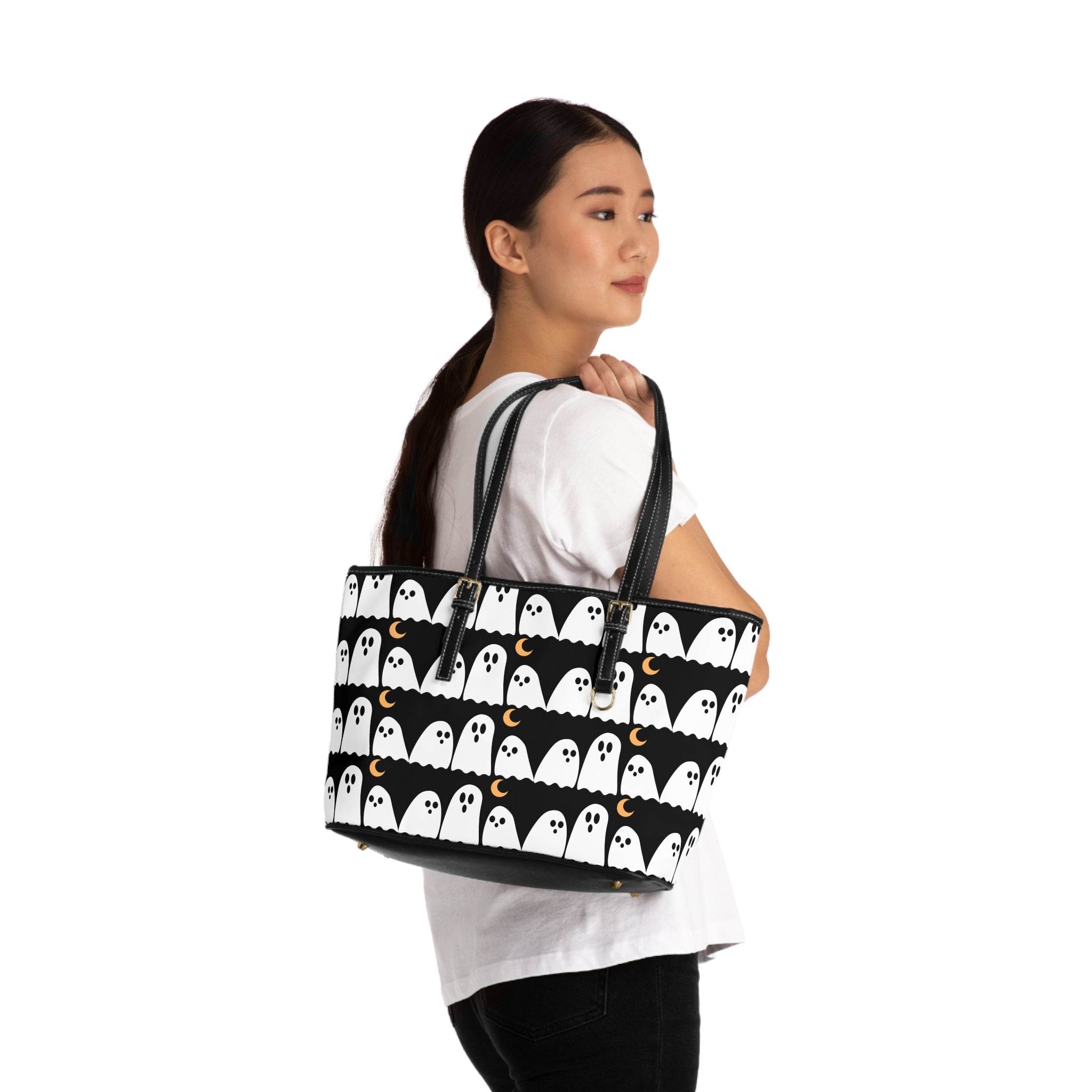VYBZ Shoulder Bag - Exclusive Ghost Design Spooky Season Cute