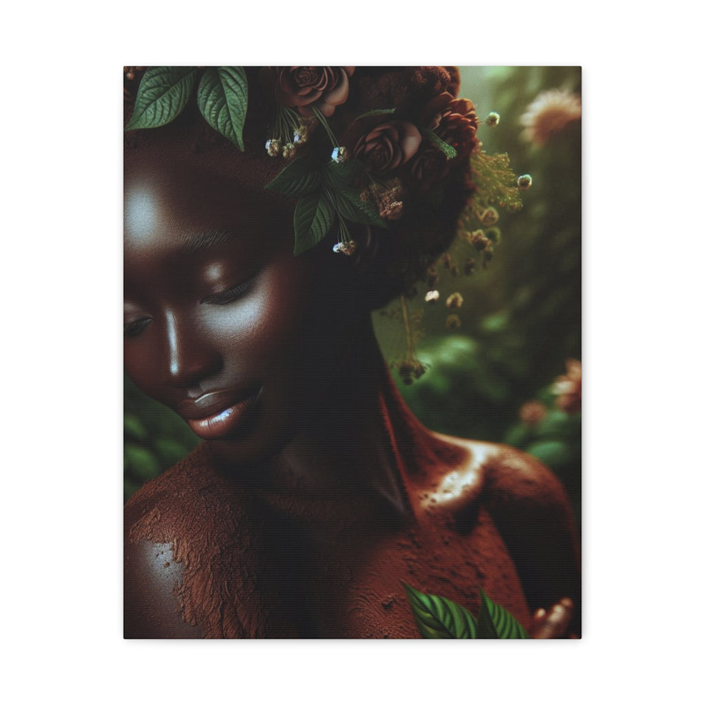 Elegant Mother Nature Canvas Art Print
