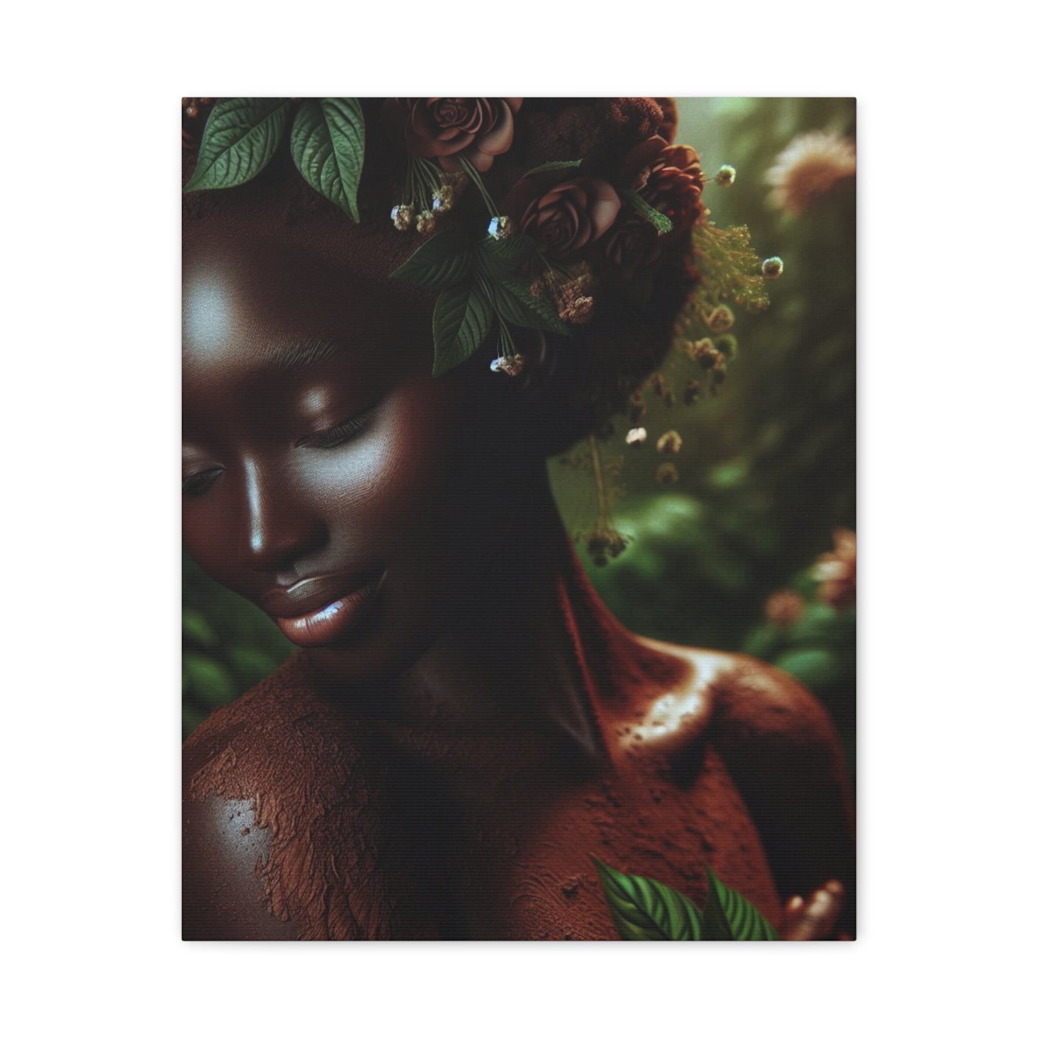Elegant Mother Nature Canvas Art Print