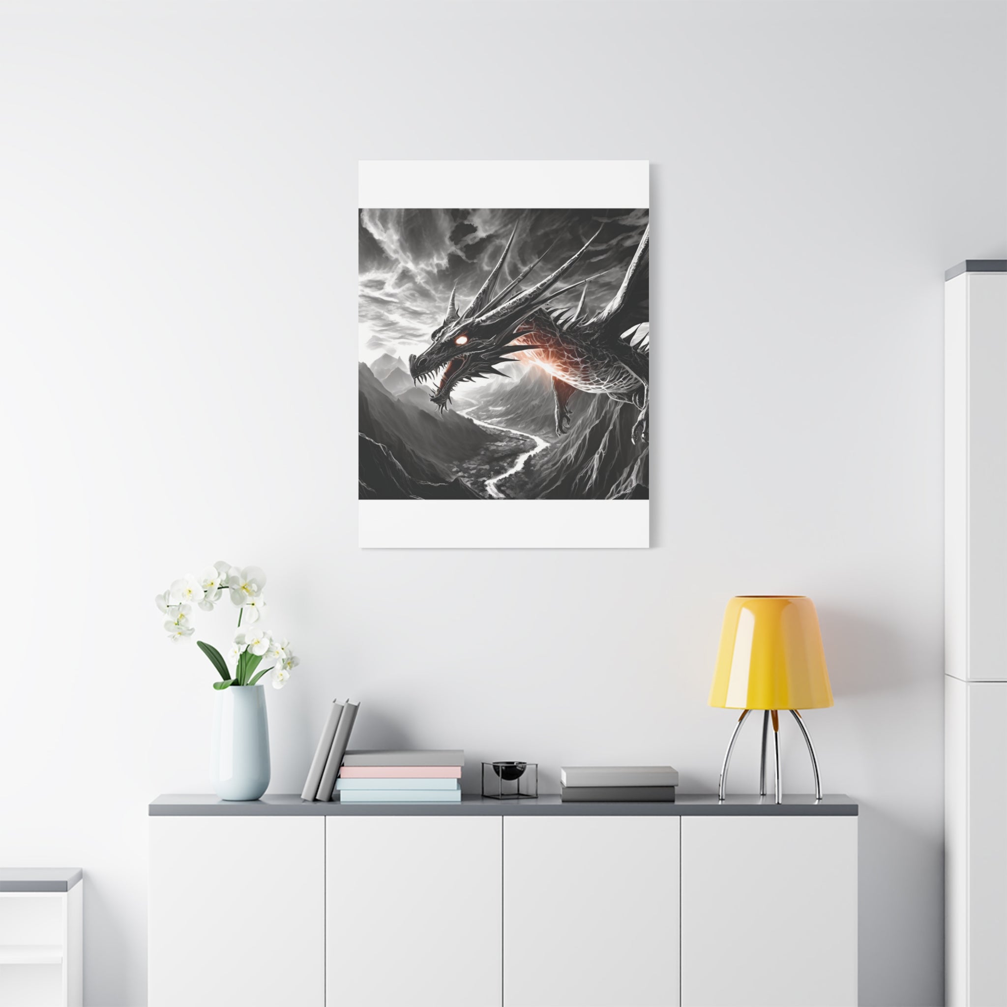 Dragon Art Canvas Print