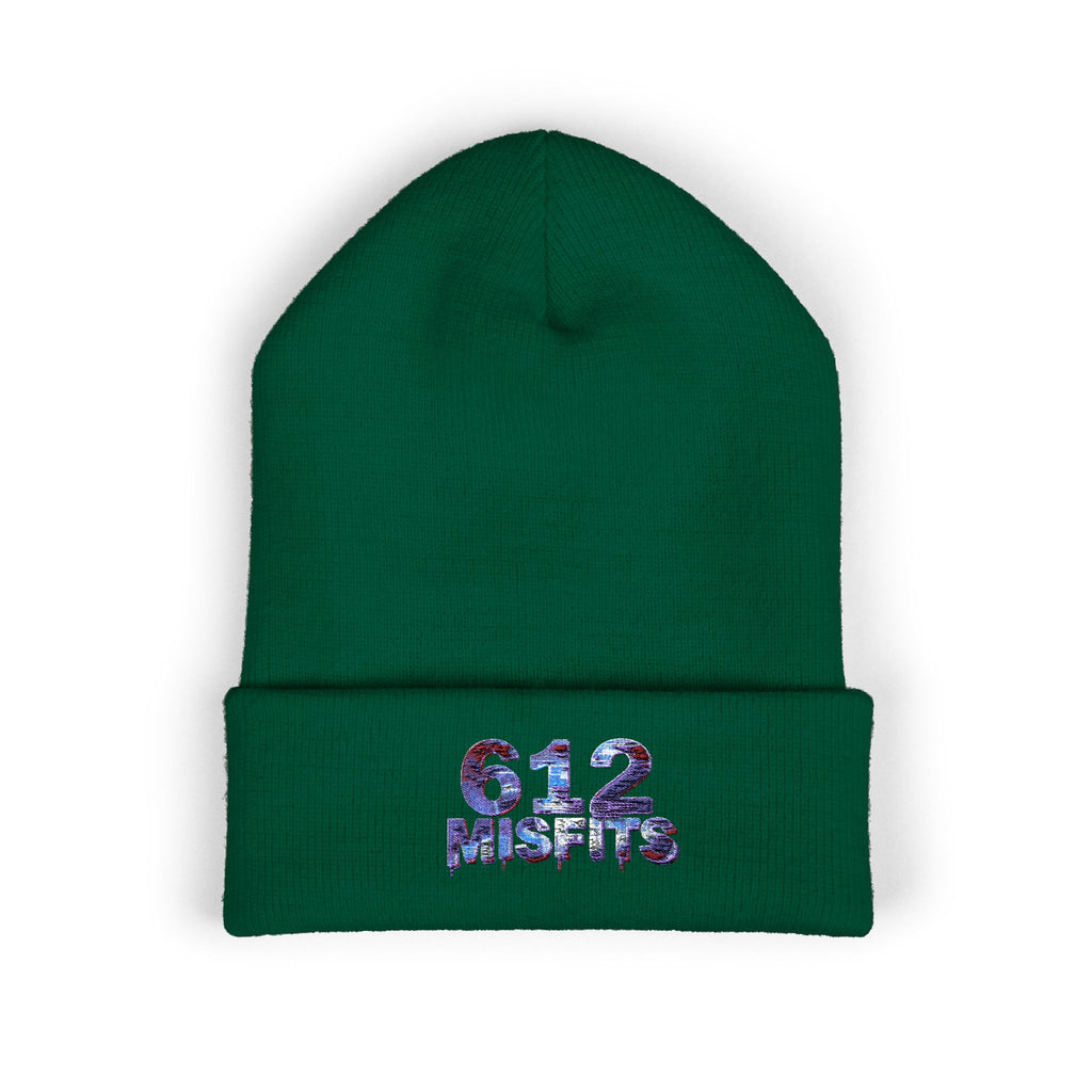 612 Misfit Embroidered Cuffed Beanie