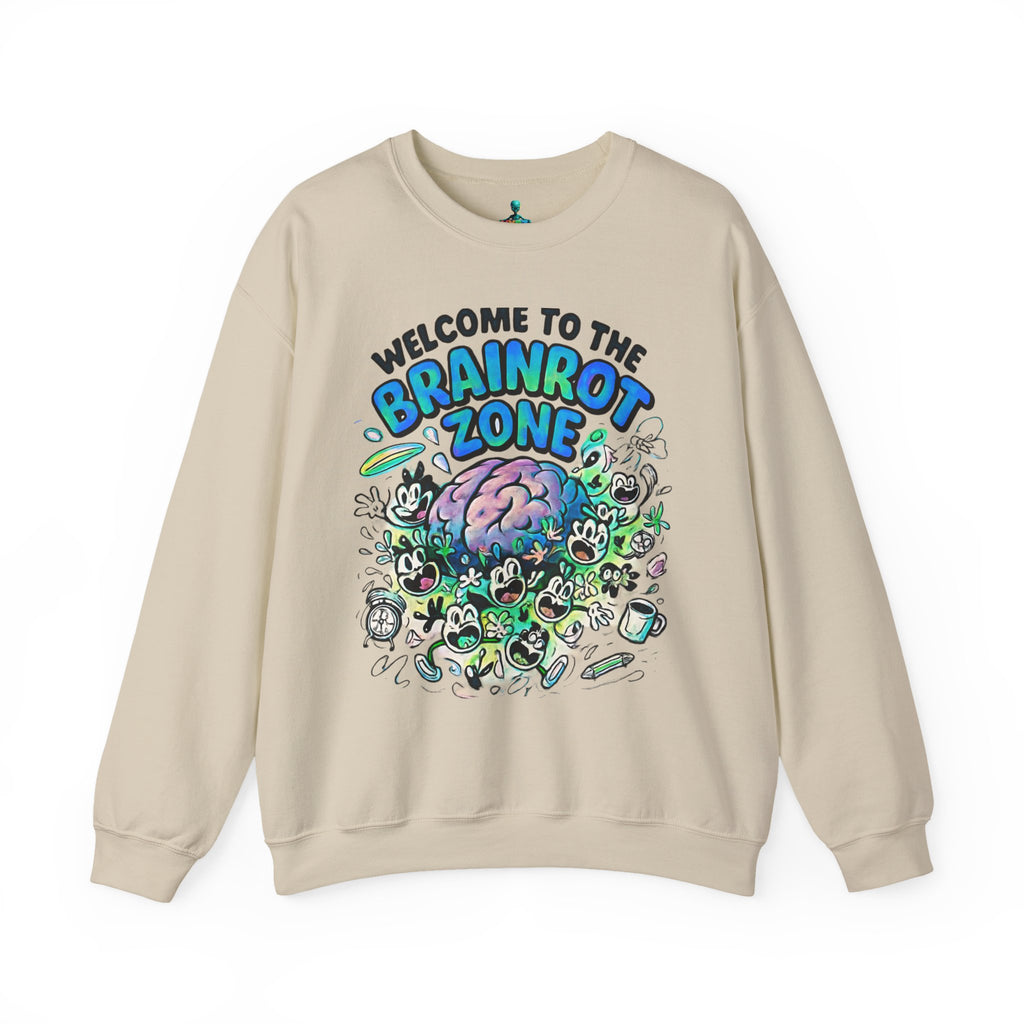 Brainrot Zone Unisex Heavy Blend™ Crewneck Sweatshirt