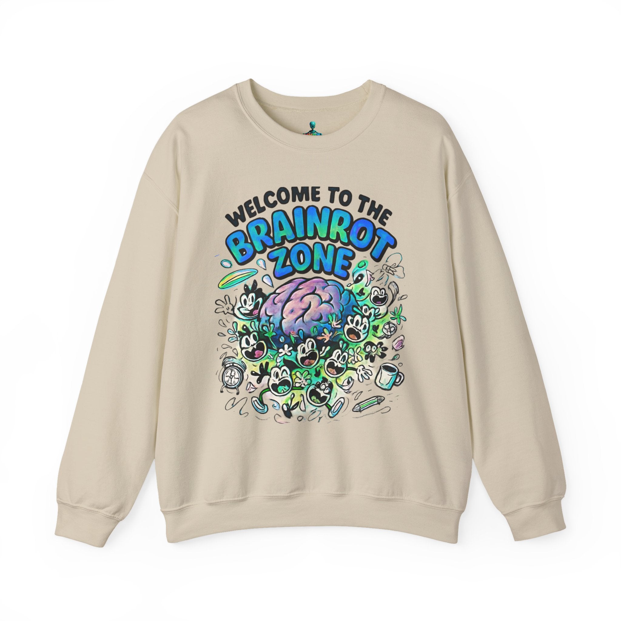 Brainrot Zone Unisex Heavy Blend™ Crewneck Sweatshirt