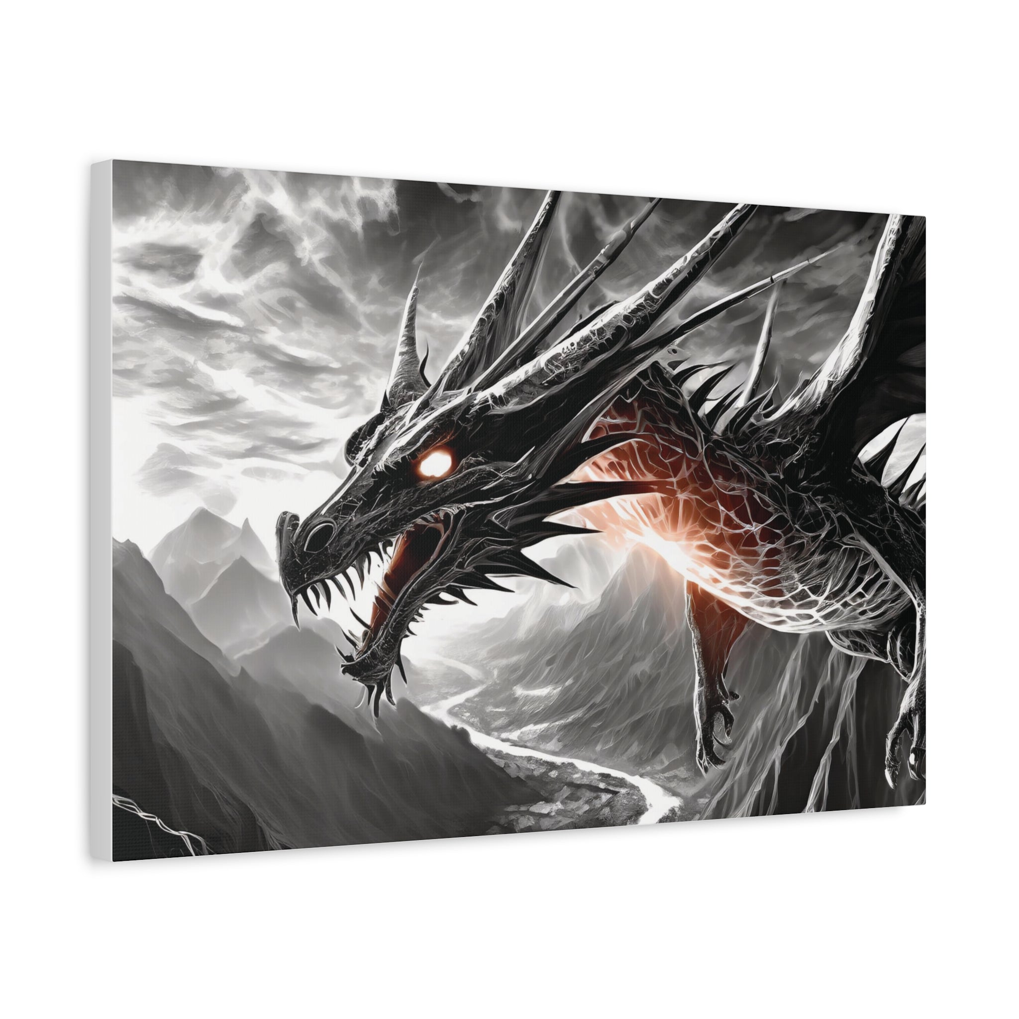 Dragon Art Canvas Print