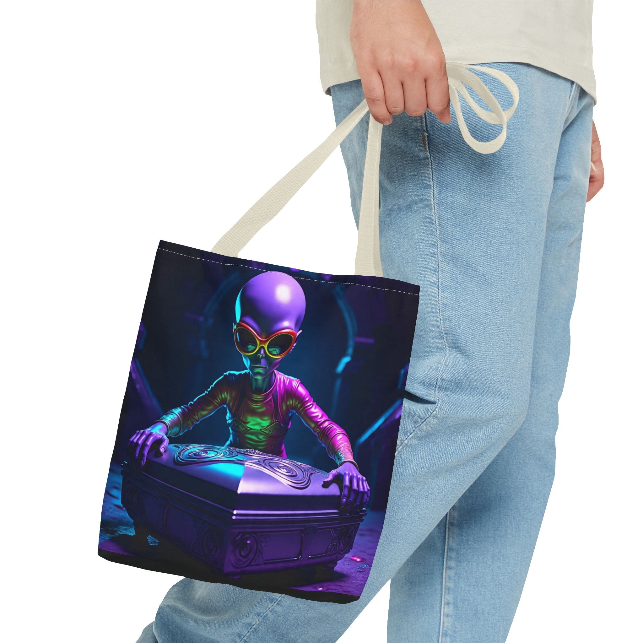 Tote Bag - VYBZ Exclusive Alien DJ Halloween Design