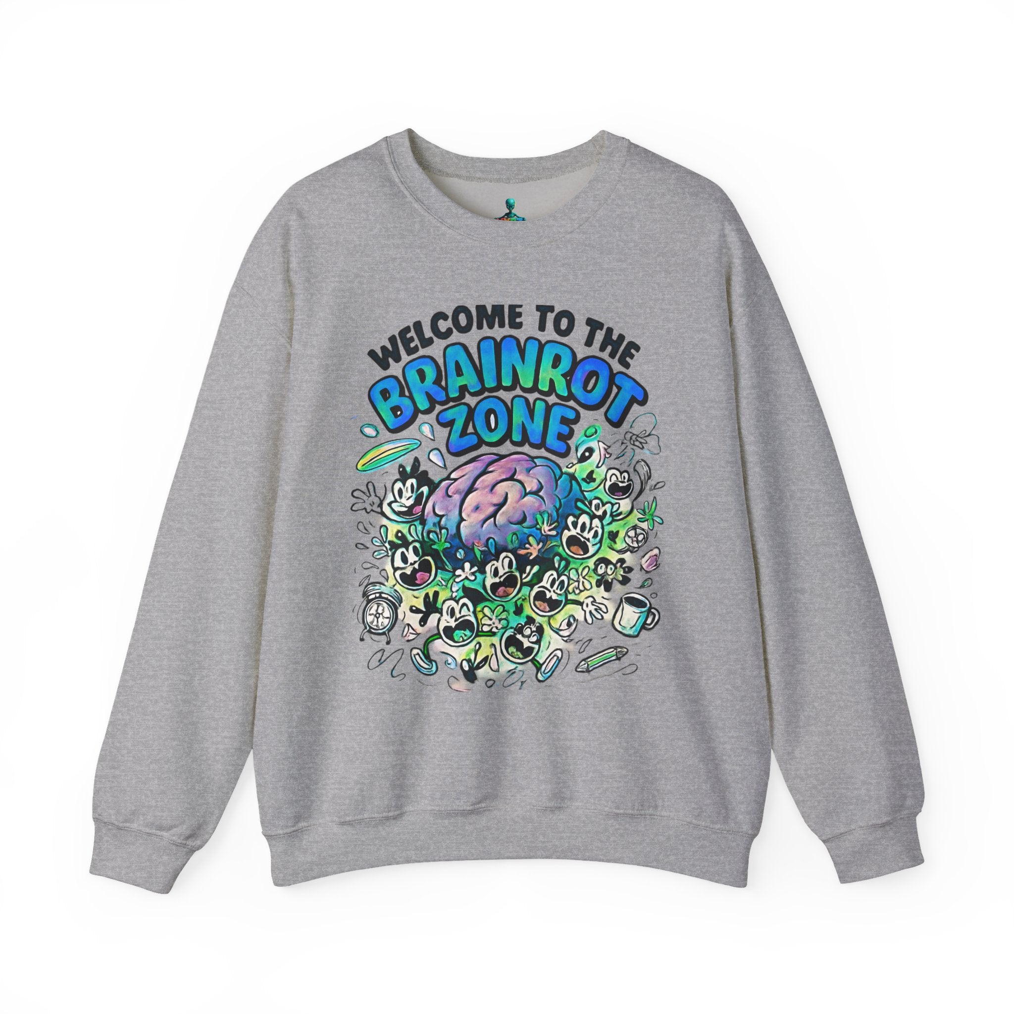 Brainrot Zone Unisex Heavy Blend™ Crewneck Sweatshirt