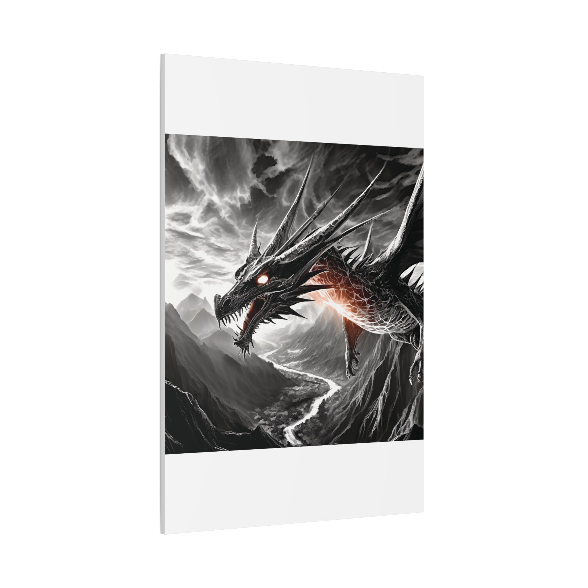 Dragon Art Canvas Print