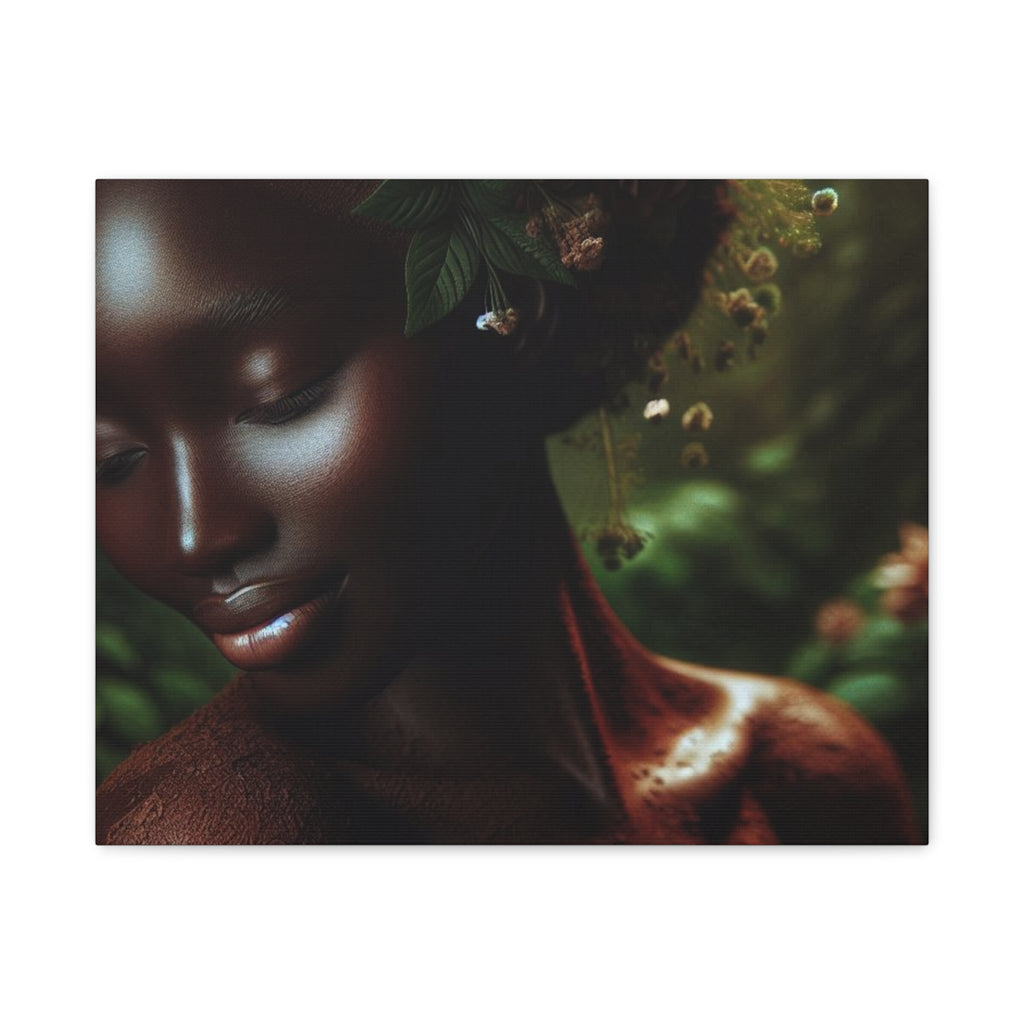 Elegant Mother Nature Canvas Art Print