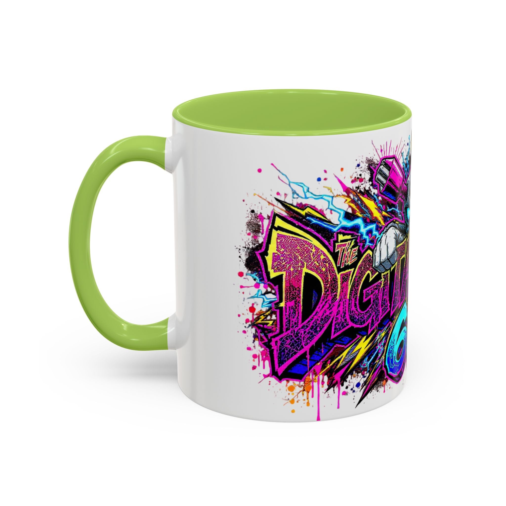 Accent Coffee Mug — The Digital Plug 612 Graphic (11/15oz)