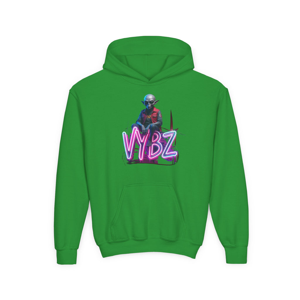 VYBZ Alien Youth Heavy Blend Hooded Sweatshirt, Cozy Streetwear, Perfect for Teens, Gifts for Holidays and Occasions, Casual [...]