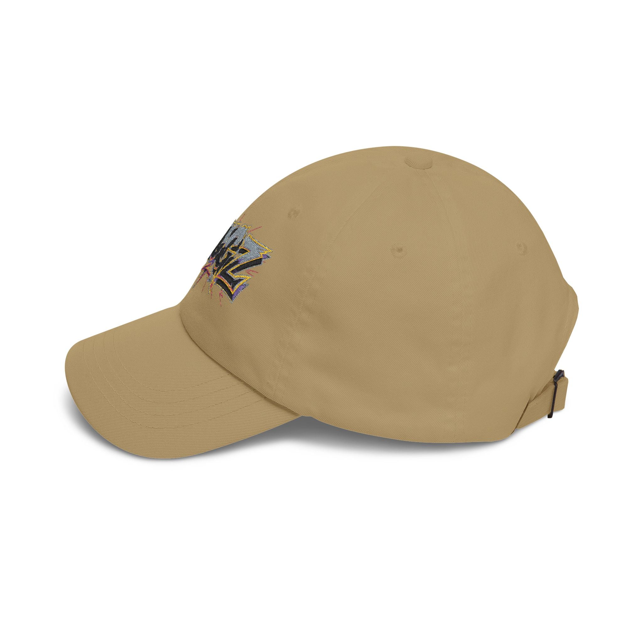 Dad Cap — 'PLUGZ' Street Art Embroidered Baseball Hat